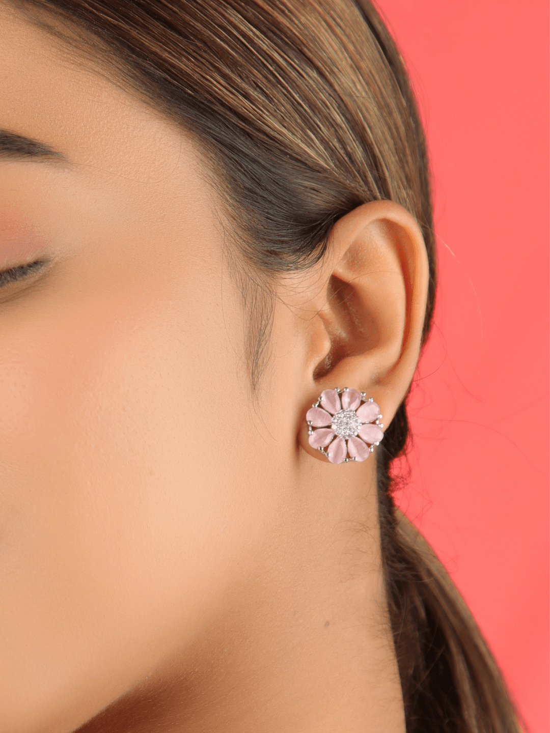 Floral Petal Studs - Zerakijewels