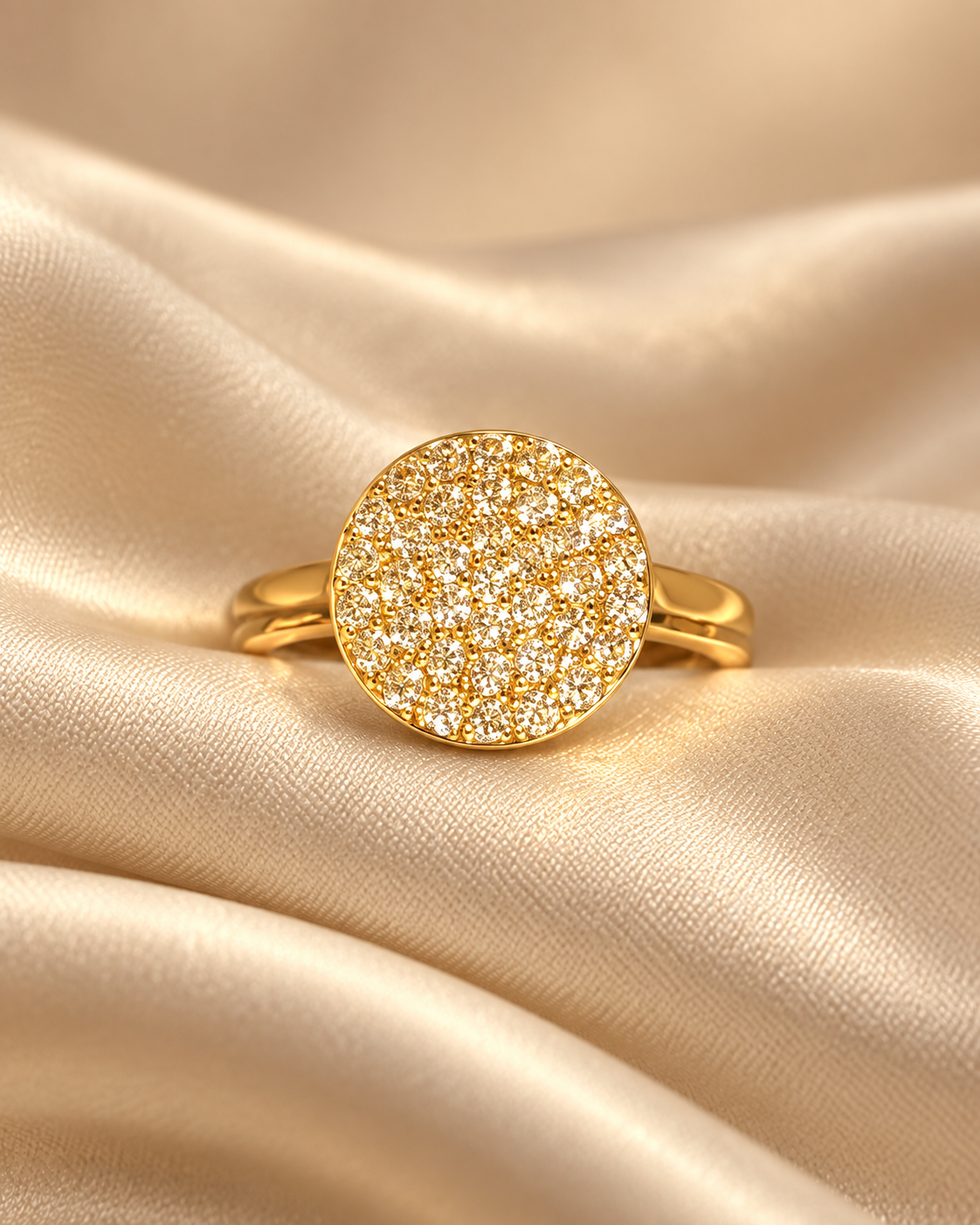 Teardrop Adjustable Ring