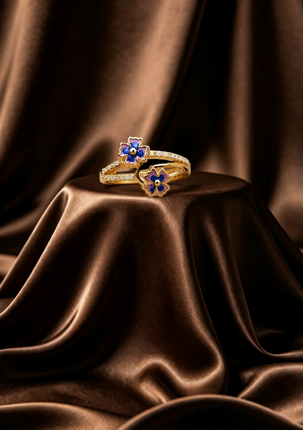 Blueberry Adjustable Ring