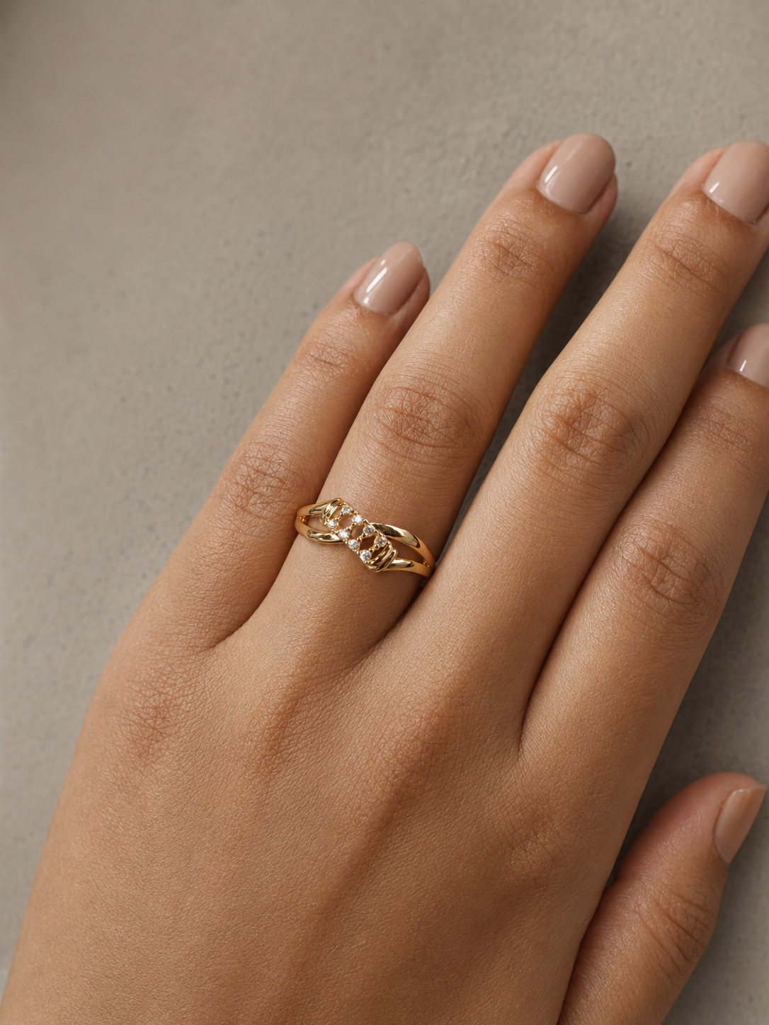 Orchid Adjustable Ring