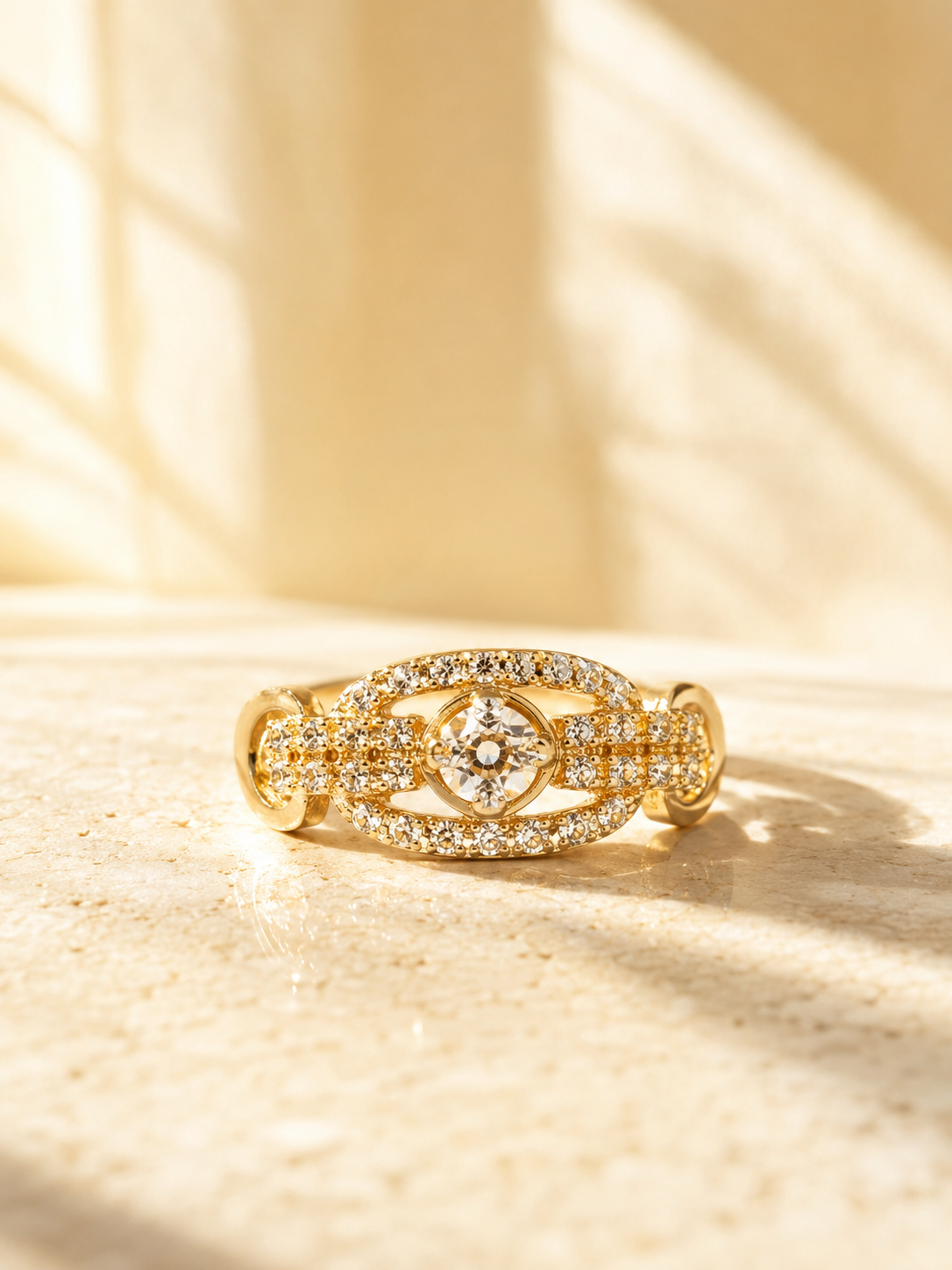 Stone Adjustable Ring