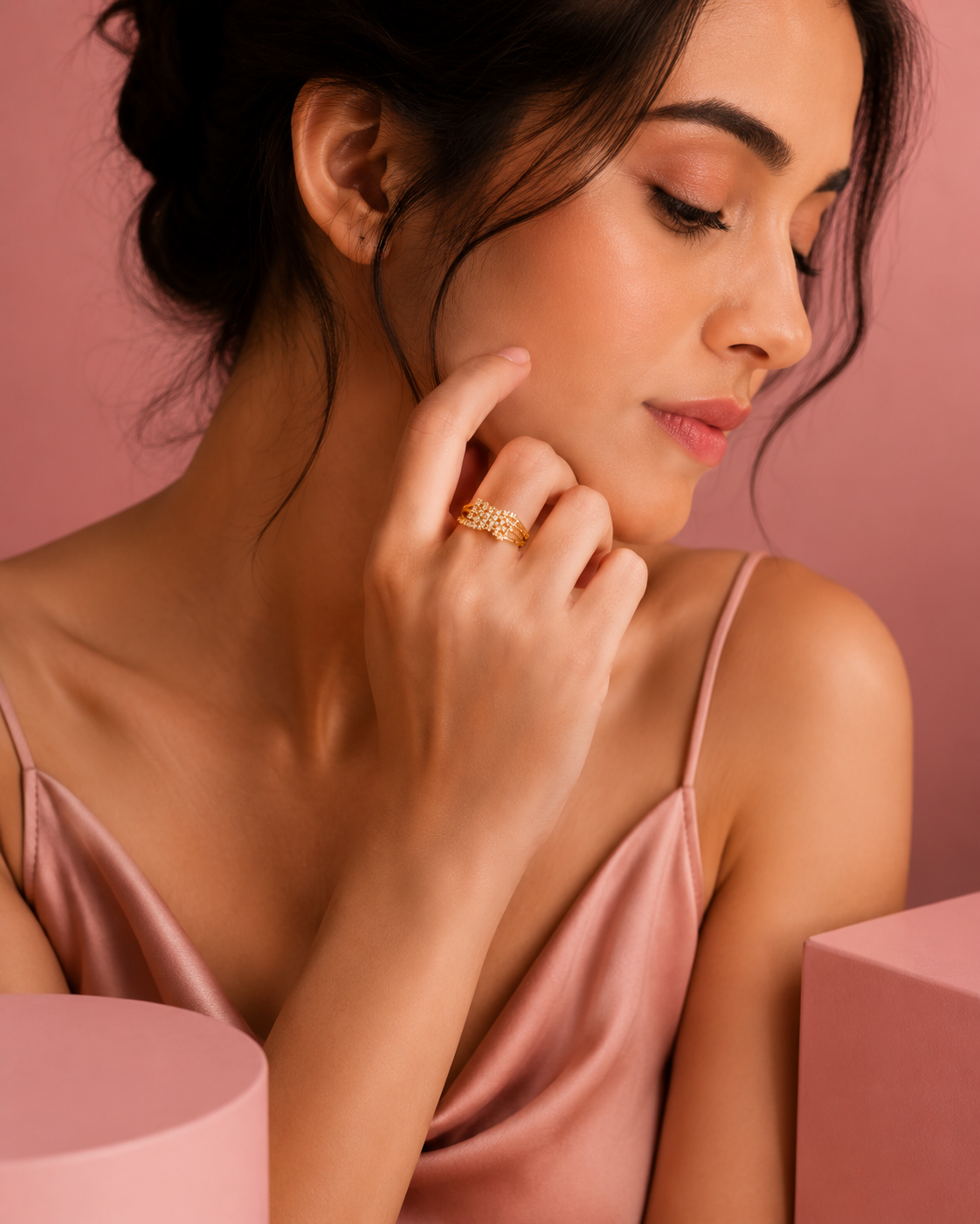 Tiya Adjustable Ring