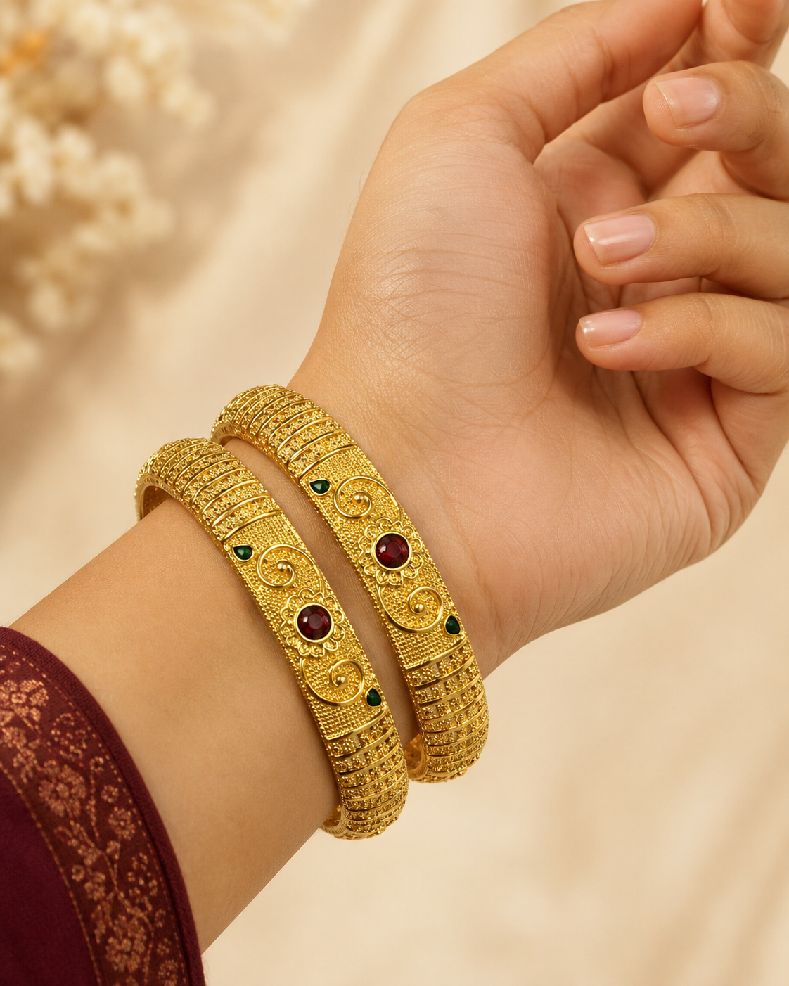 Shweta Bangle (Set of 2)