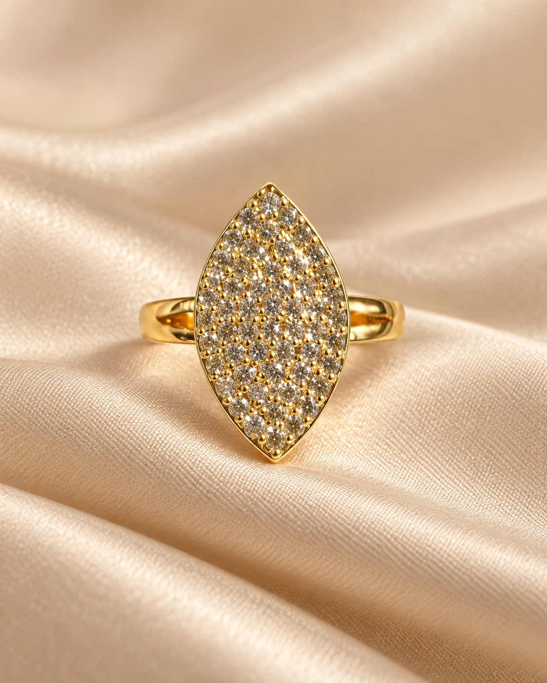 Dazzling Adjustable Ring