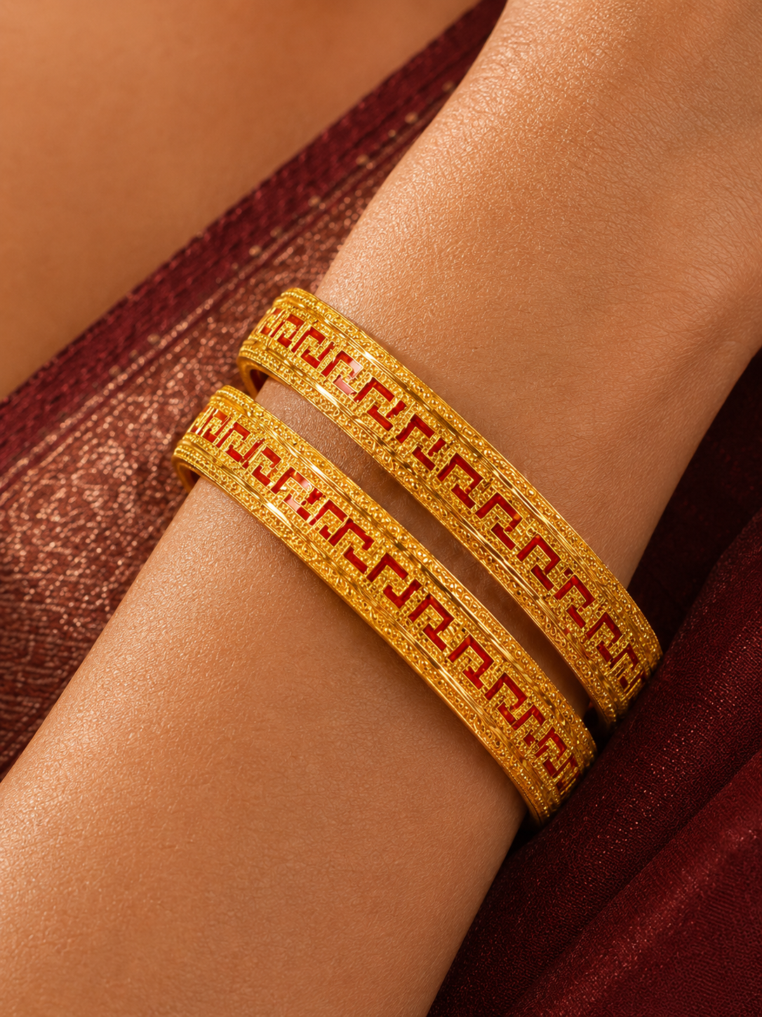 Rashmika Bangle (Set of 2)