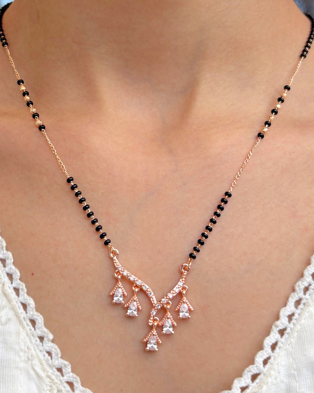 Maitri Mangalsutra White