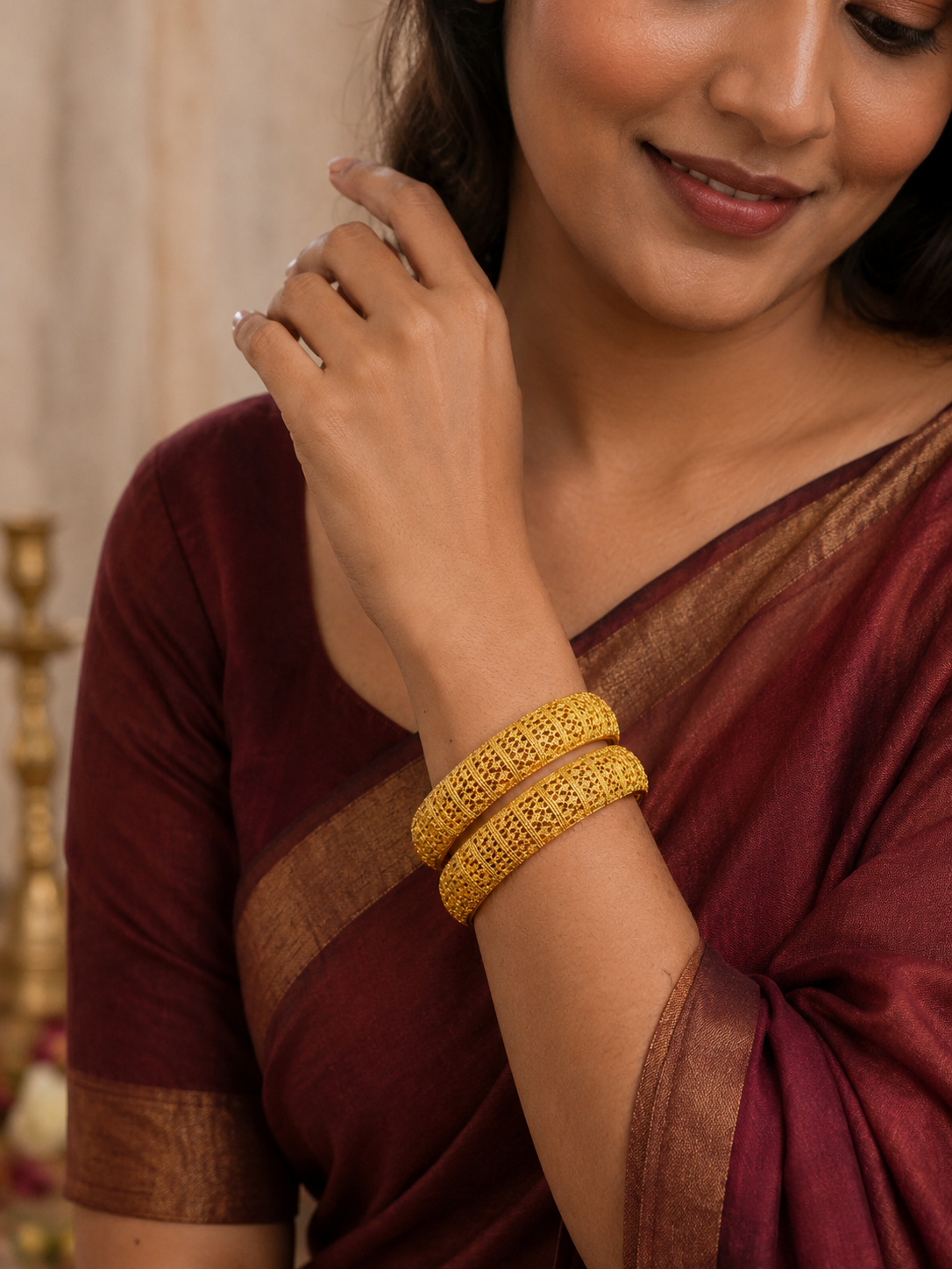 Jasmine Bangle (Set of 2)