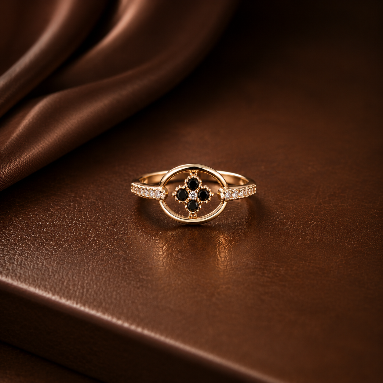 Saffron Adjustable Ring