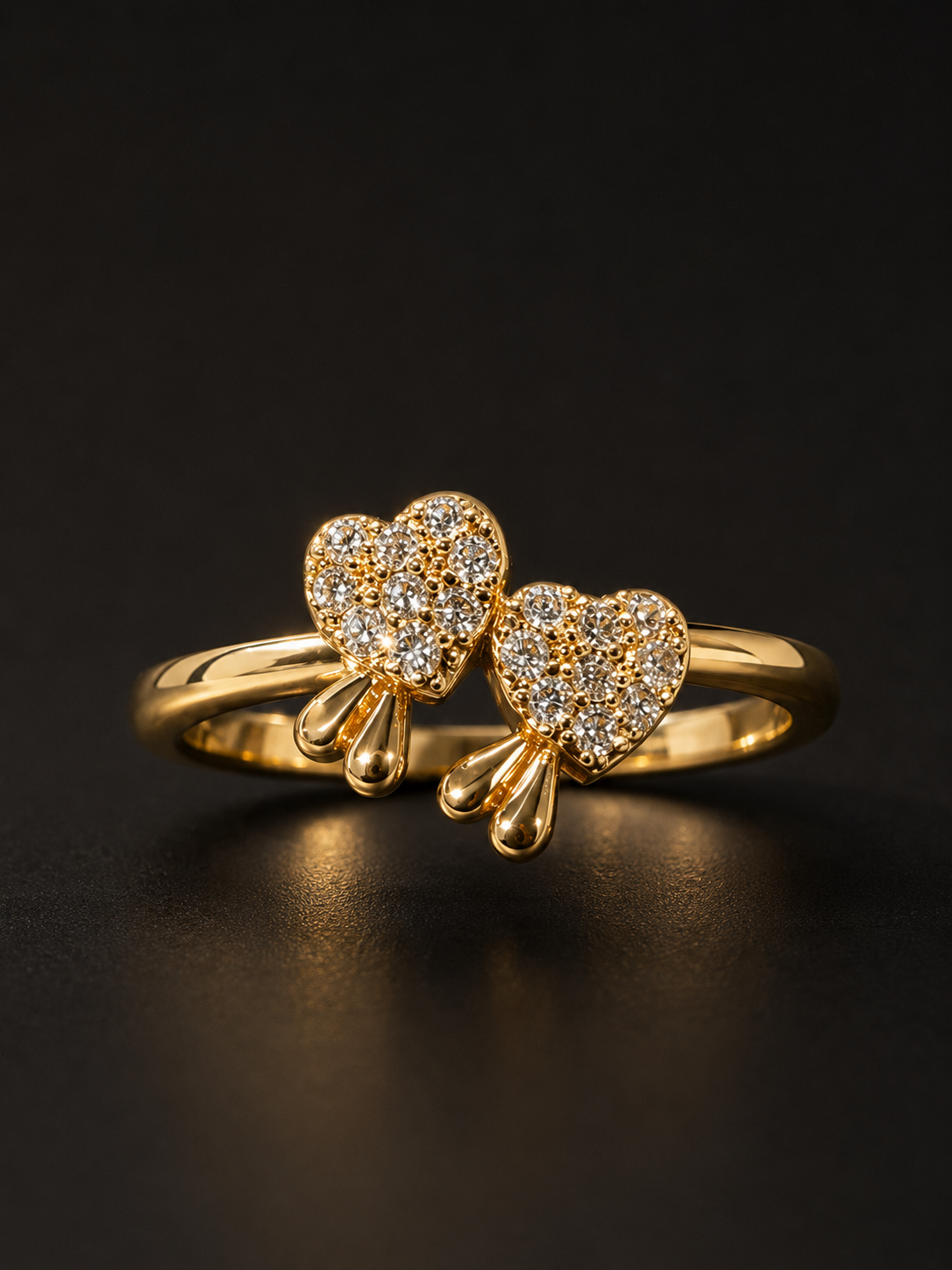 Gems Adjustable Ring