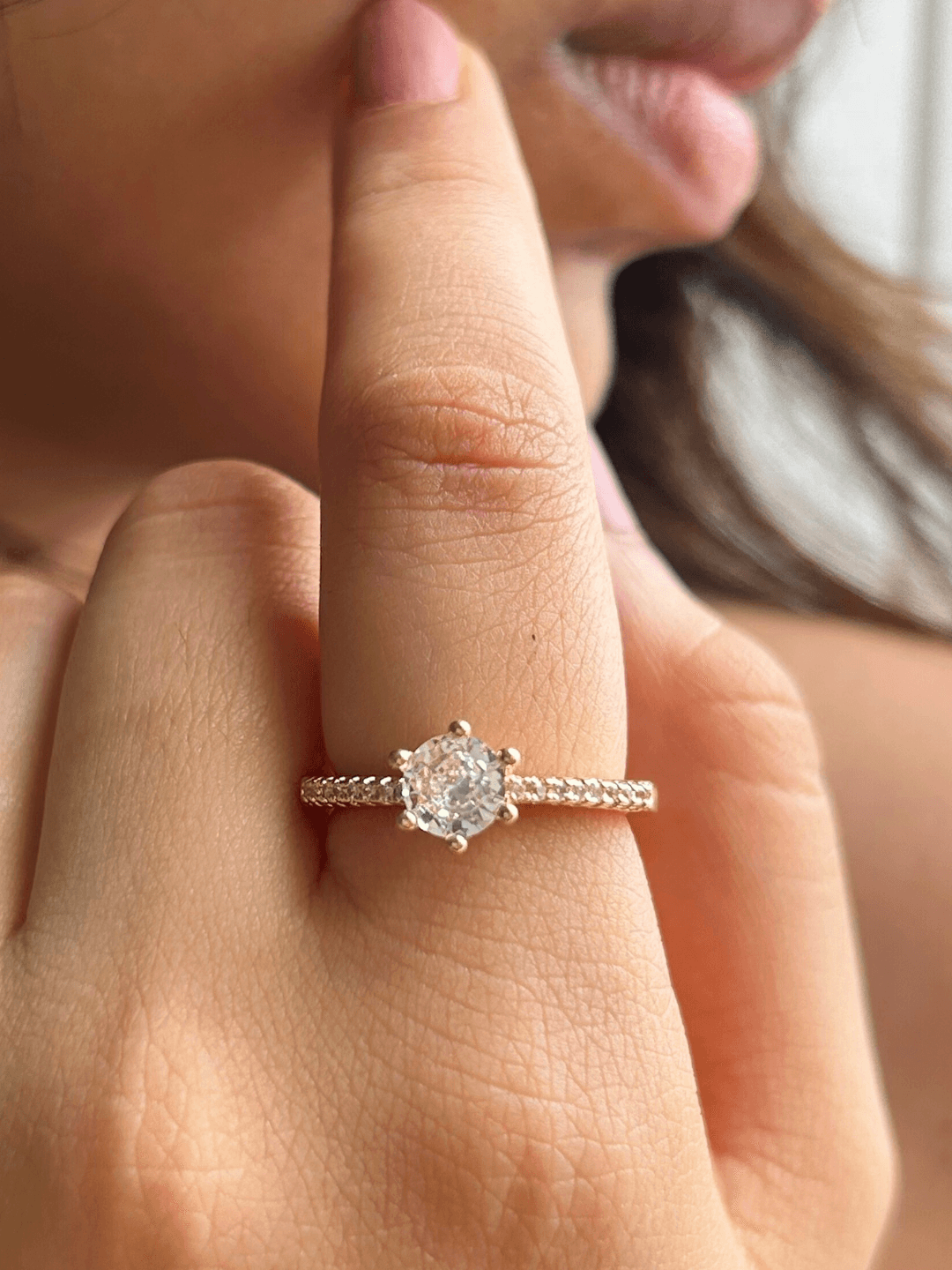 Diamond Sunburst Ring - Zeraki Jewels