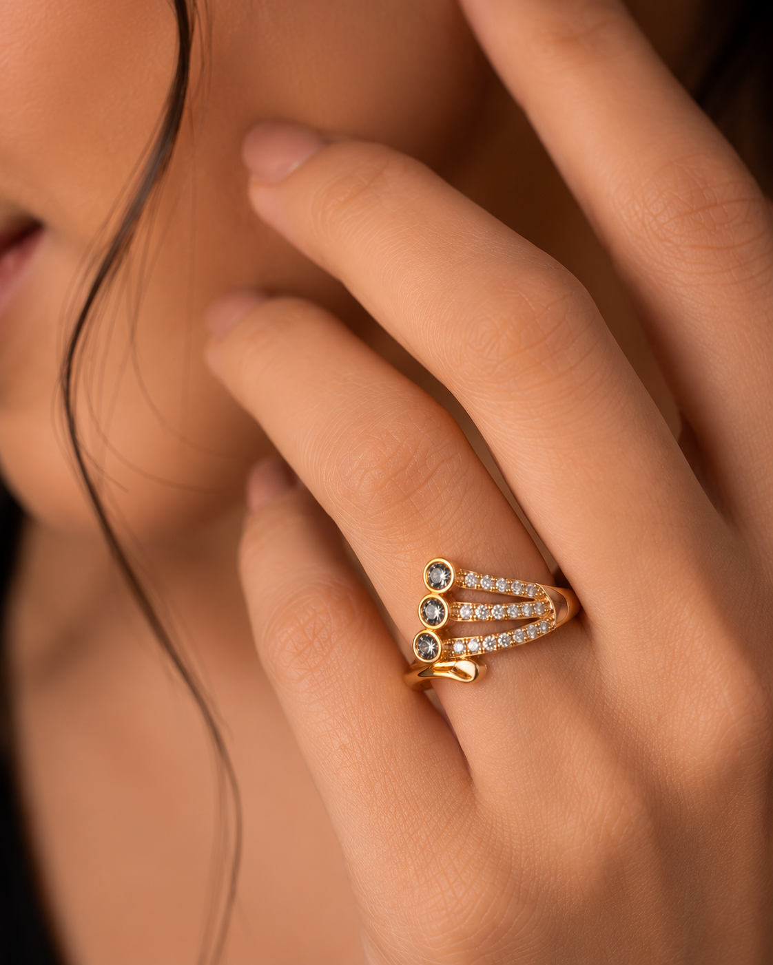 Hexa Adjustable Ring