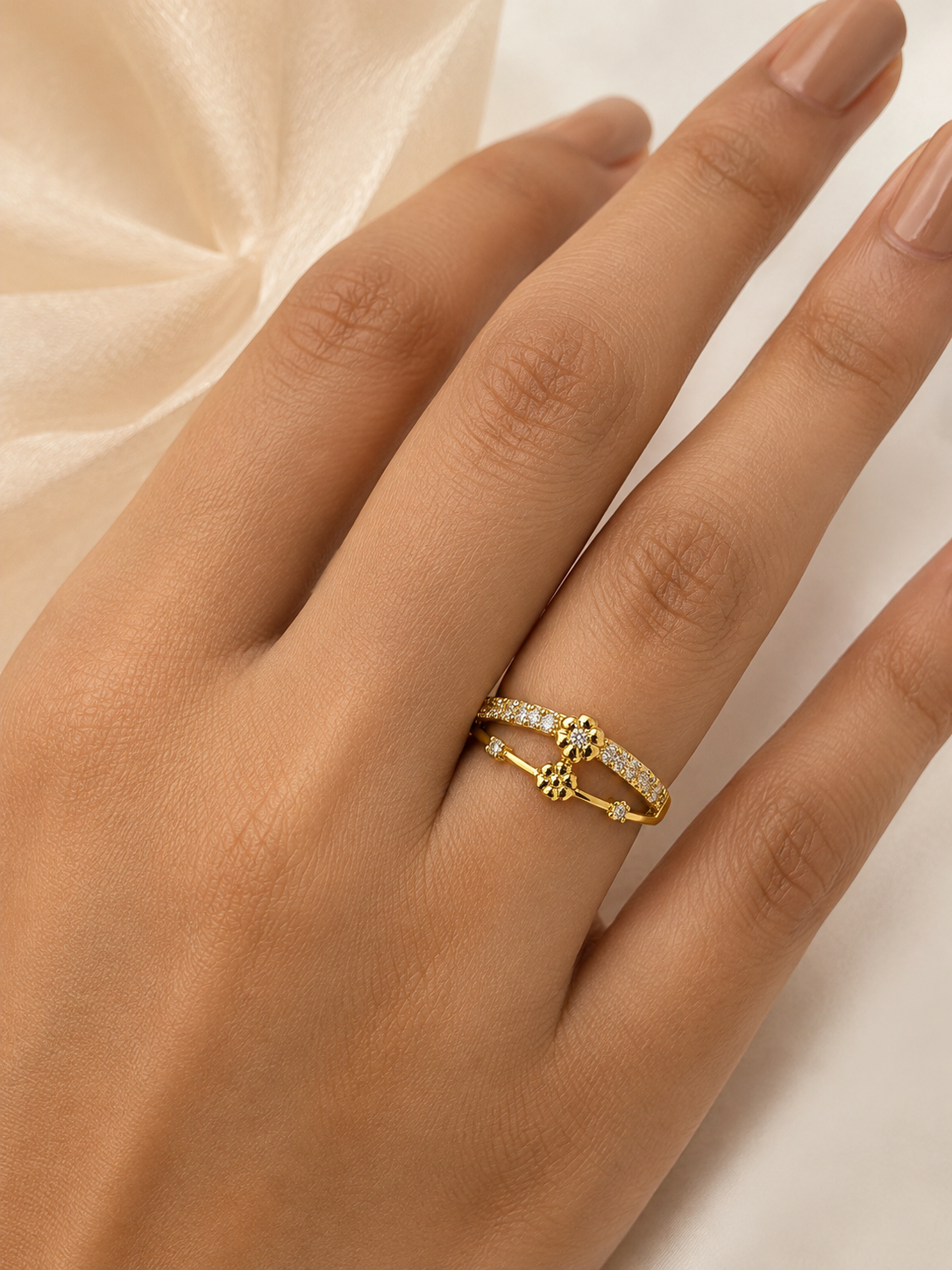 Snidhi Adjustable Ring