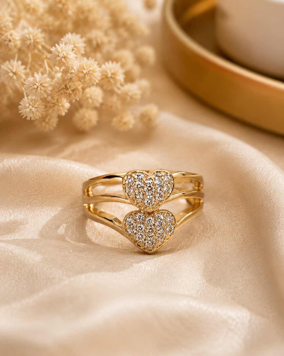 Nina Shine Adjustable Ring
