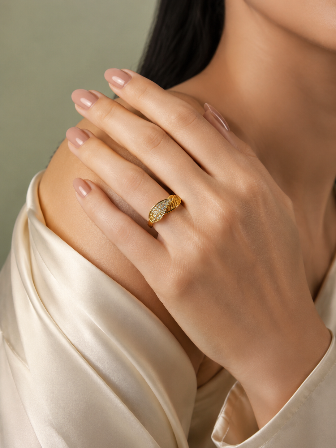 Starfall Adjustable Ring