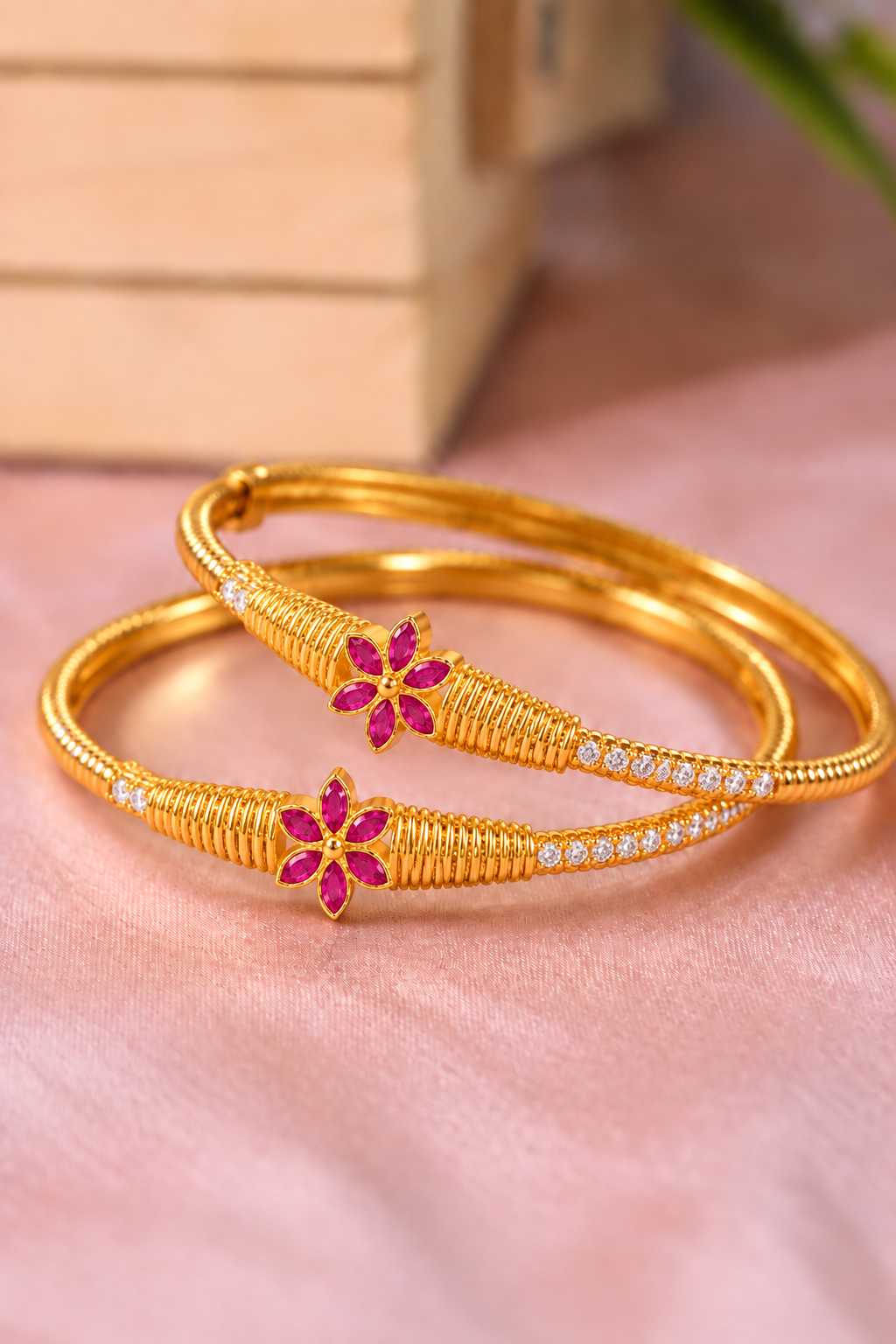 Meenakshi Bangle ( Set of 2 )