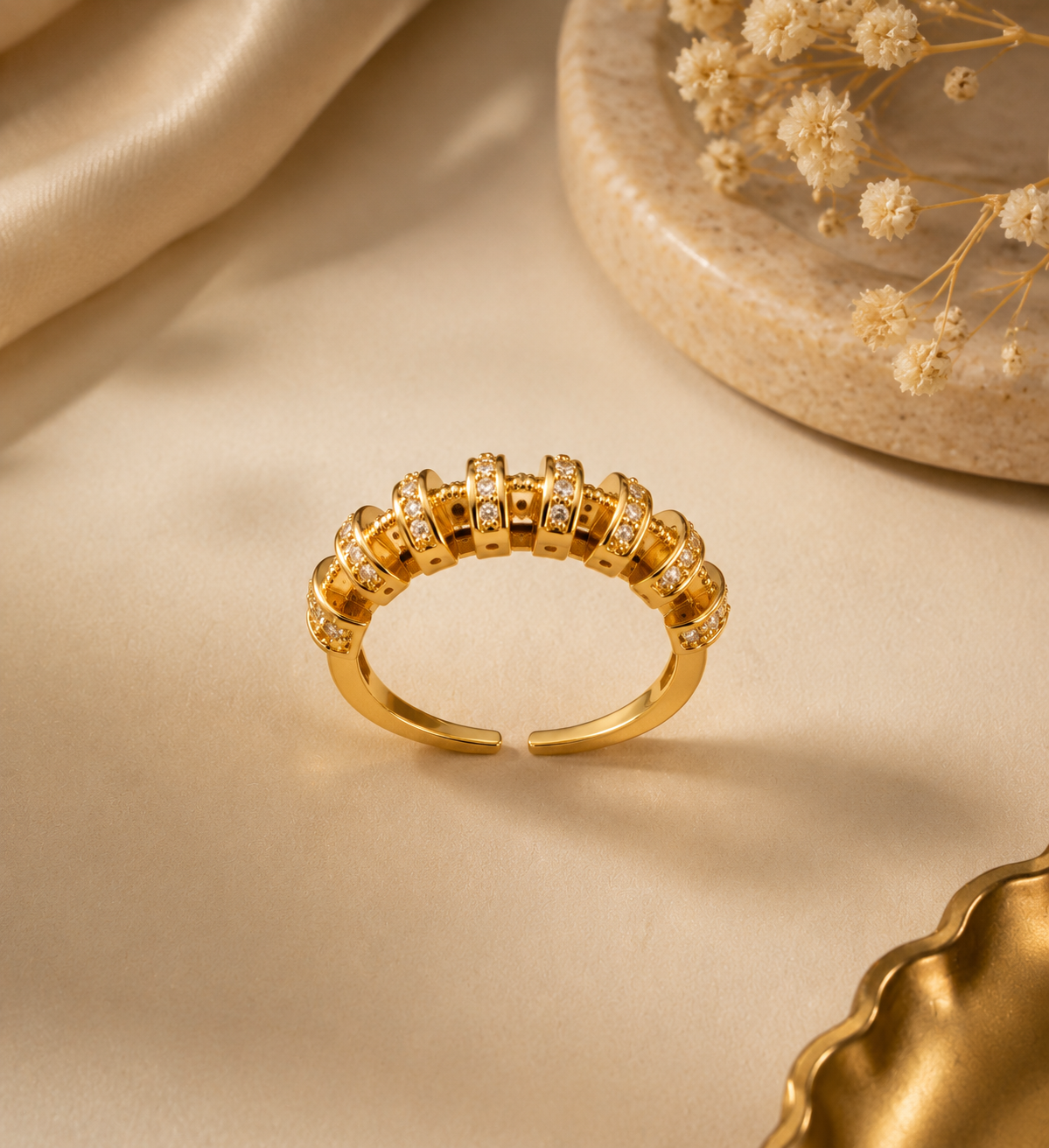 Miesha Adjustable Ring