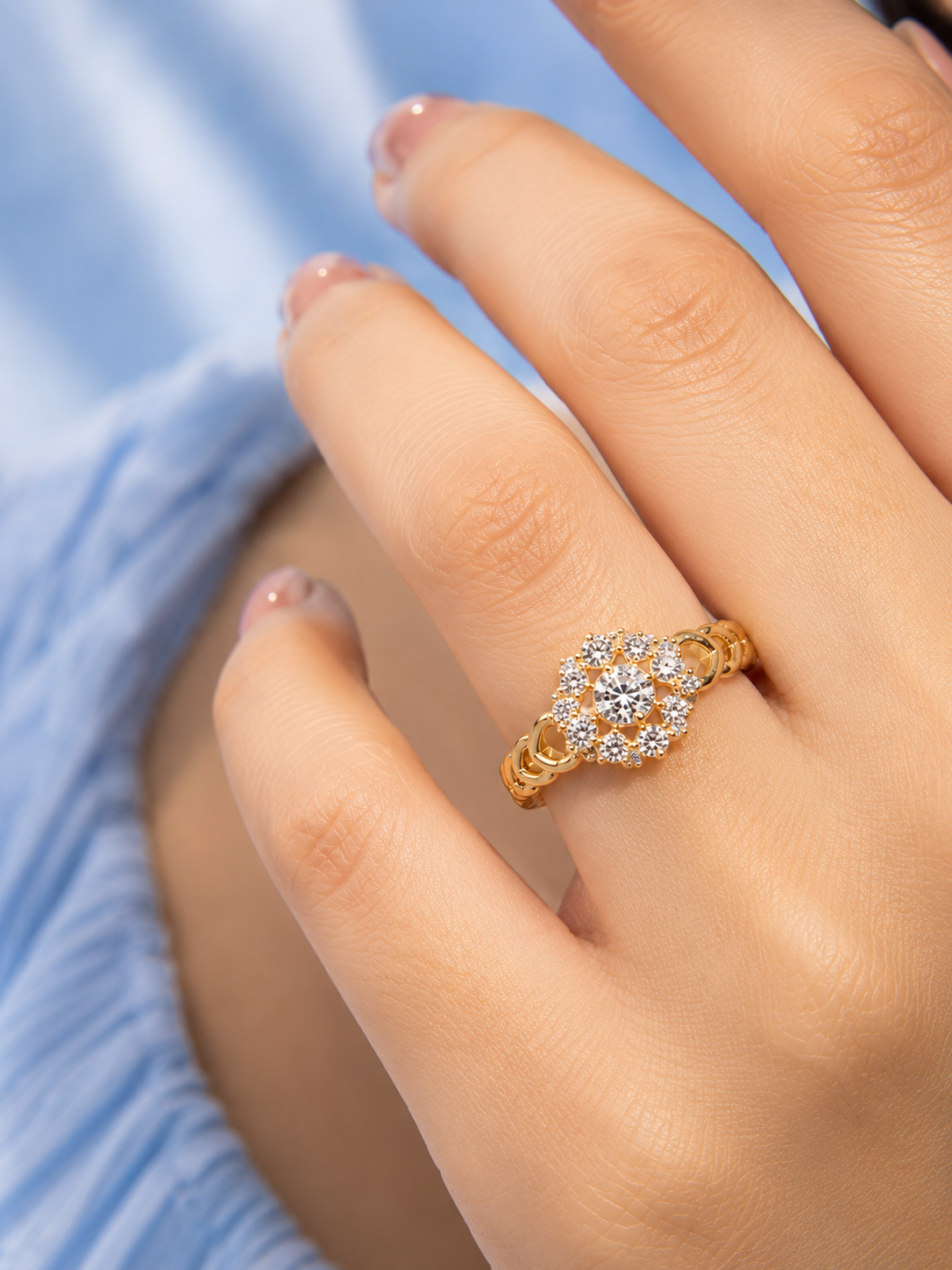Yasmin Adjustable Ring