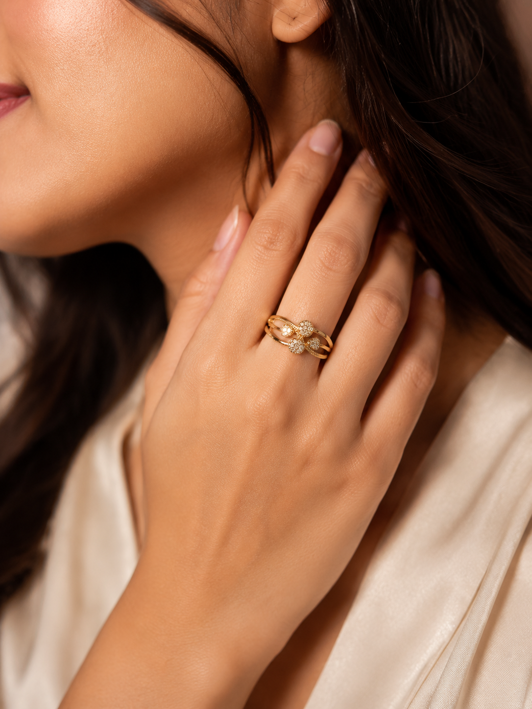 Tide Adjustable Ring
