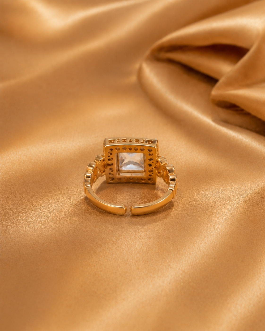 Indigo Adjustable Ring