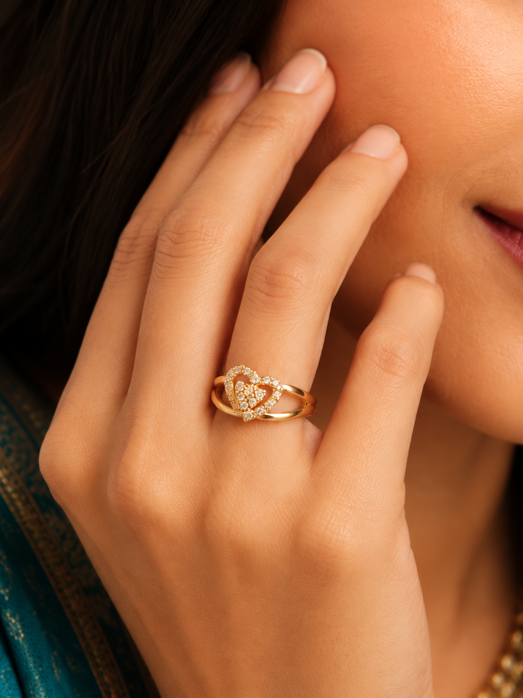 Ethereal Bloom Adjustable Ring