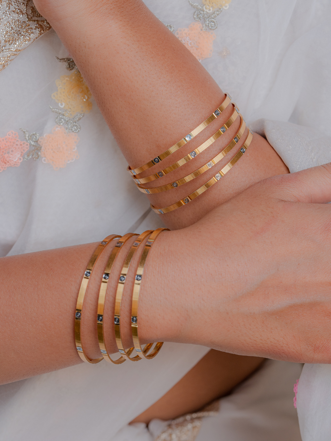 Anusha Designer Bangle ( Set of 8 )