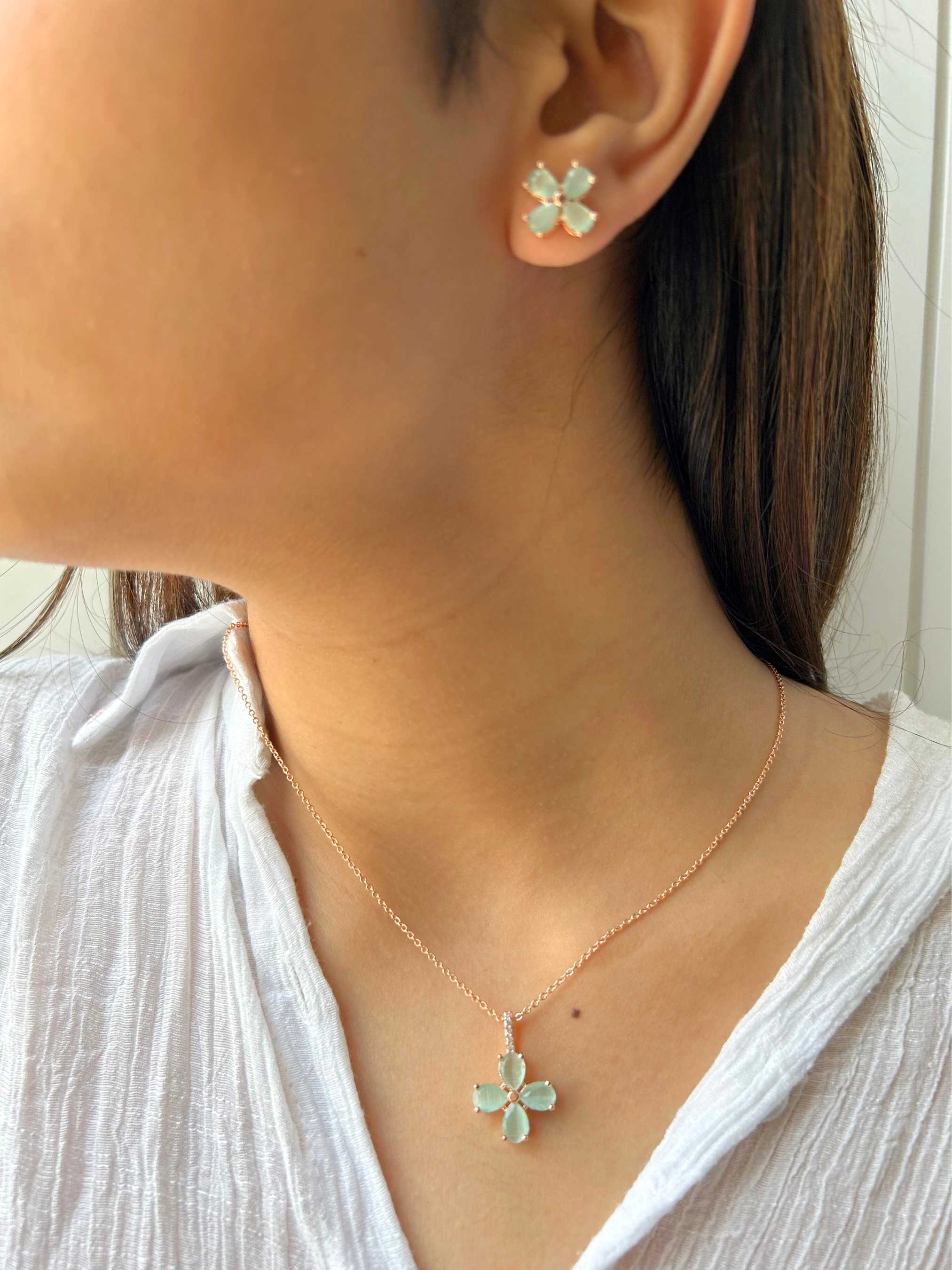 Blossom Pendant Set