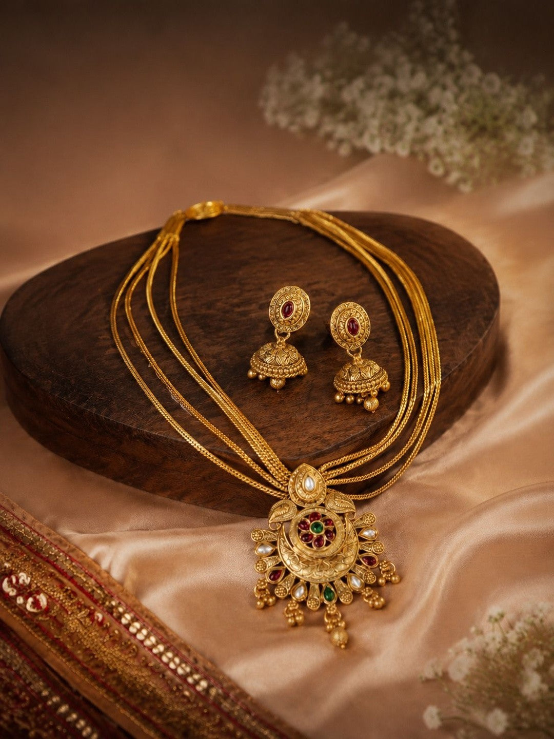Ruhmahal Necklace Set