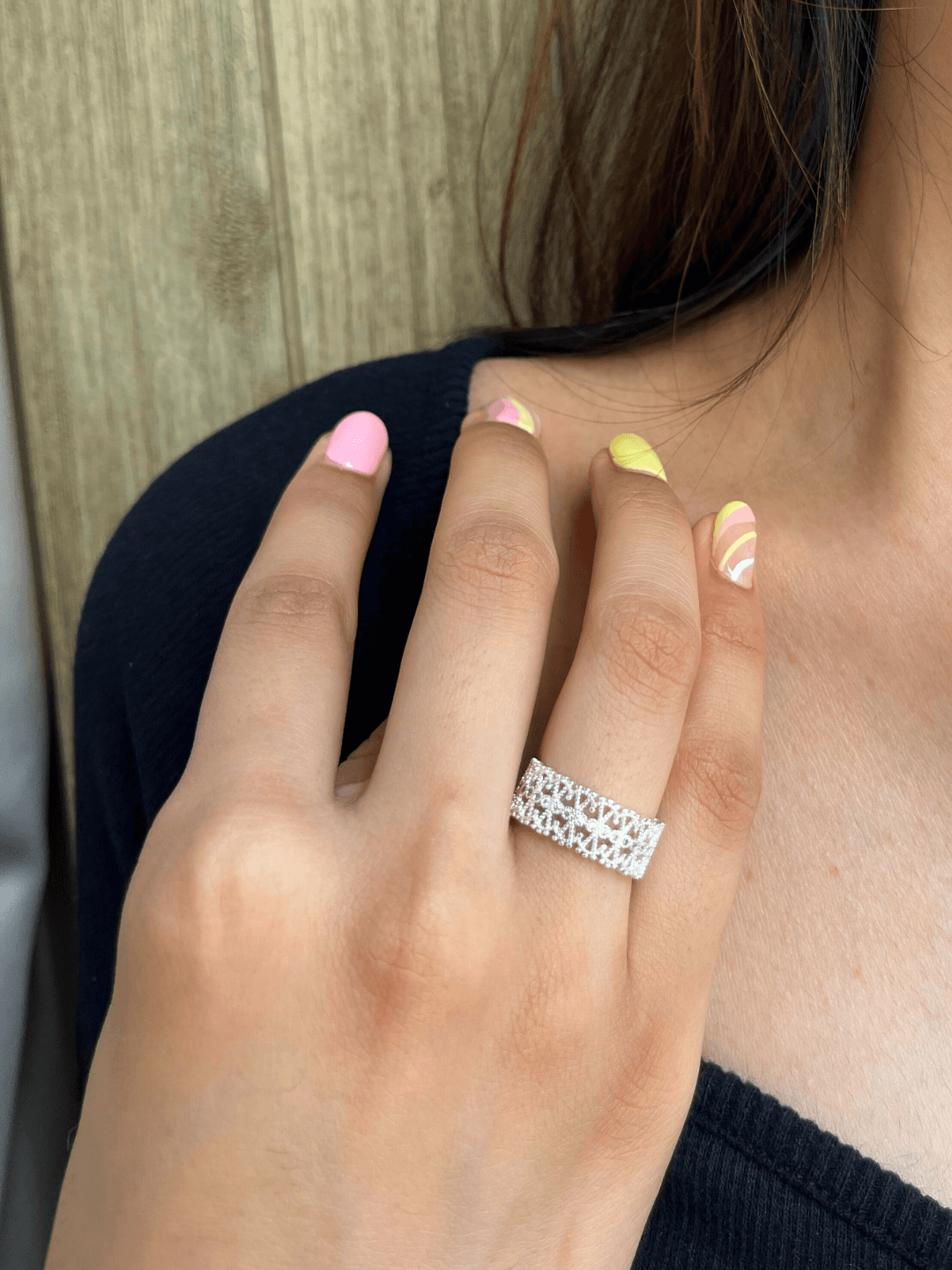 Brazen Band Adjustable Ring - Zeraki Jewels