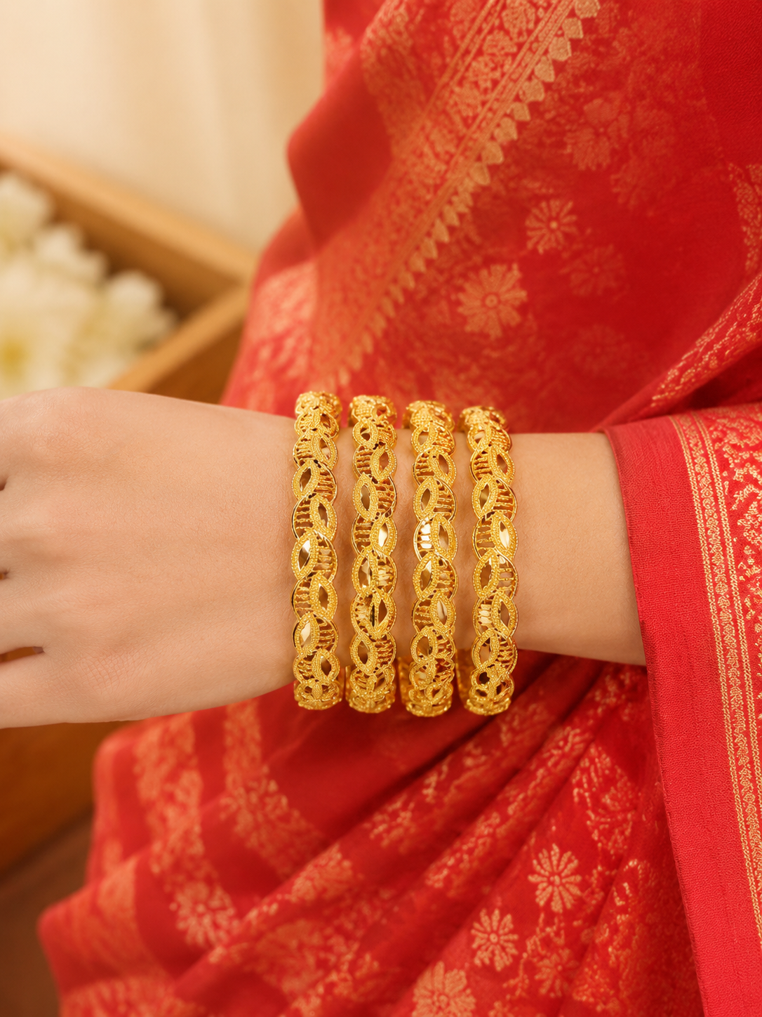 Devika Bangle (Set of 4)