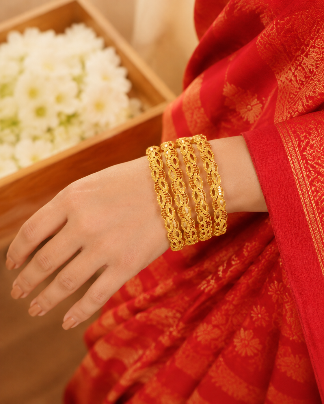 Devika Bangle (Set of 4)