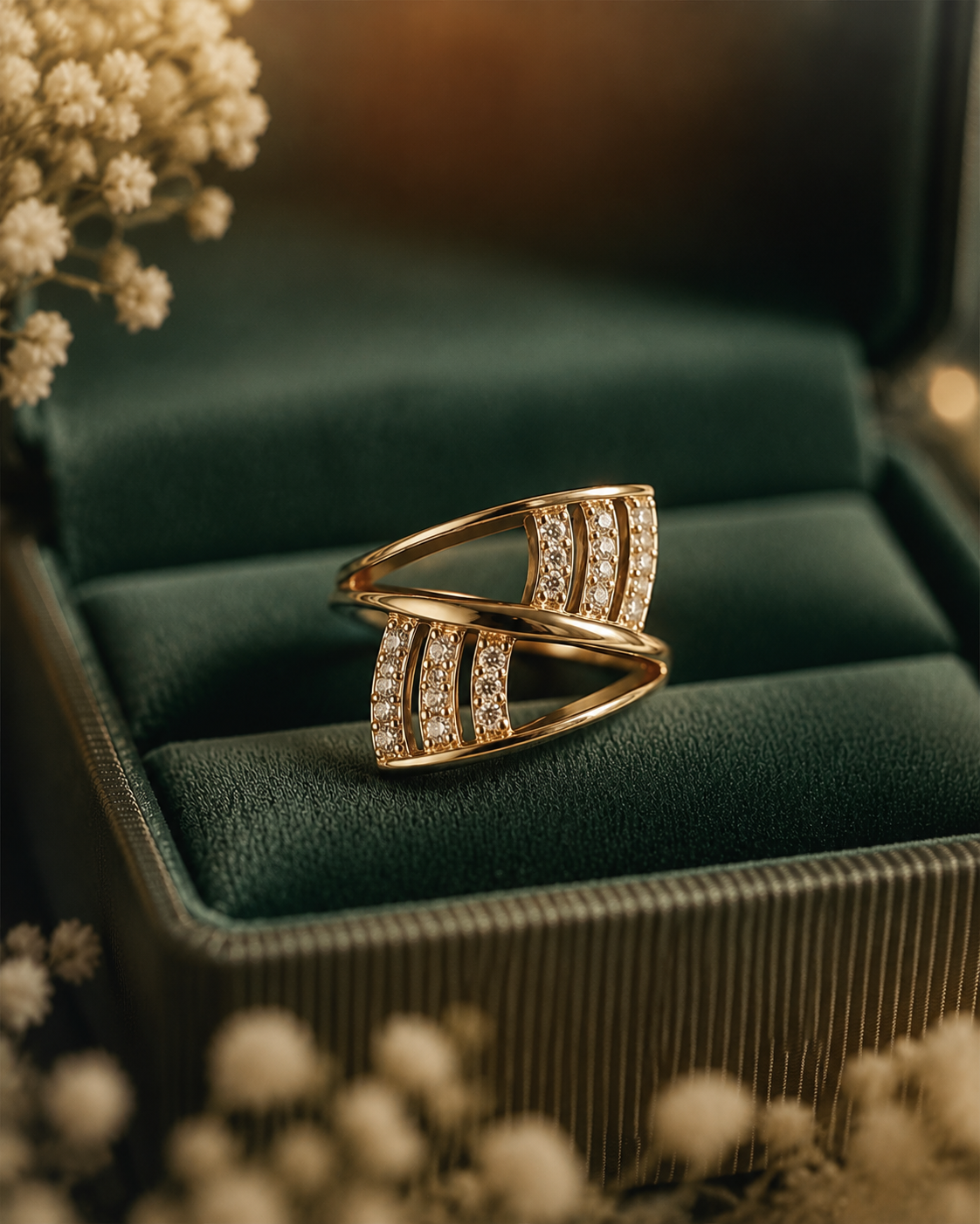 Vera Shine Adjustable Ring