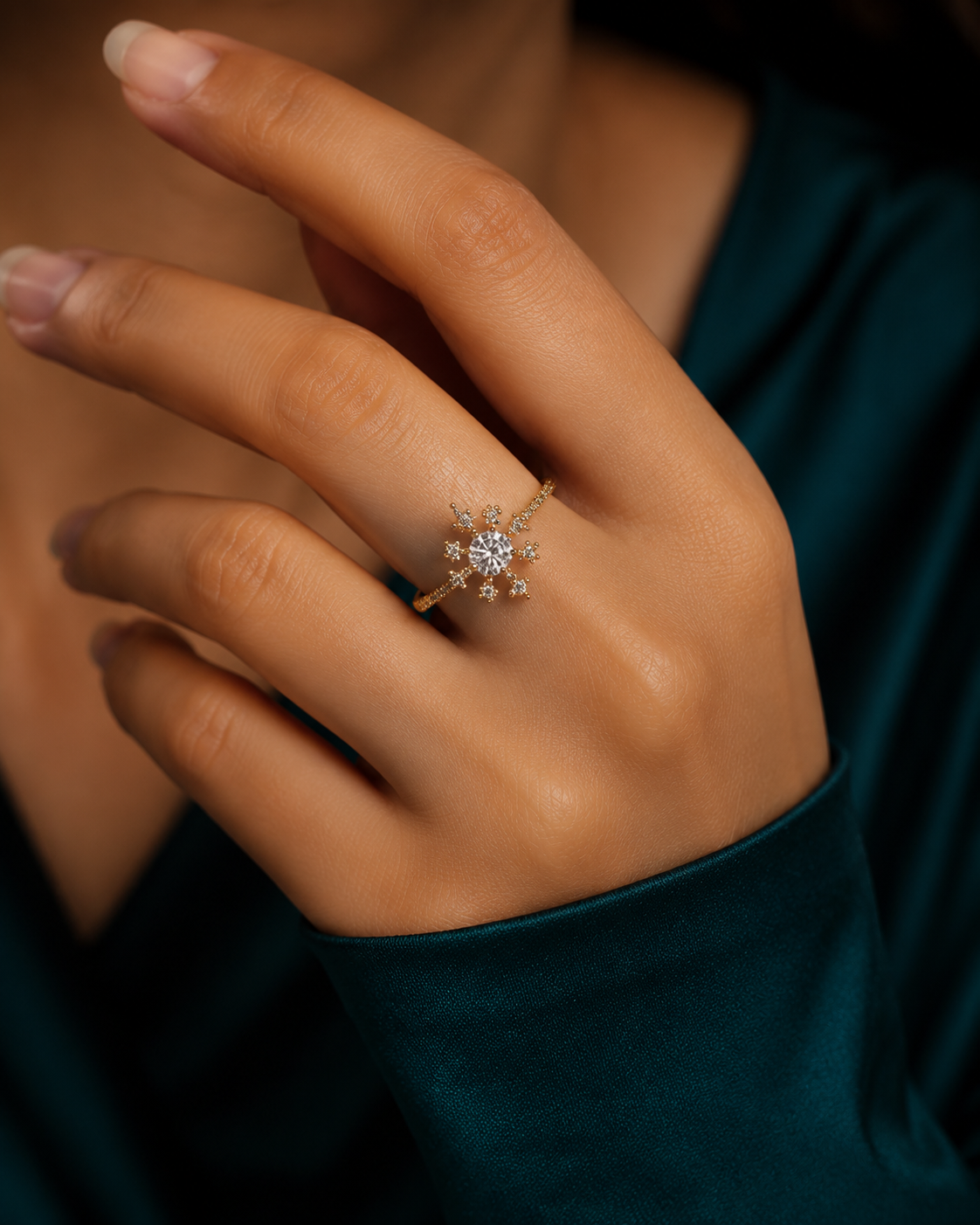 Jasmine Adjustable Ring