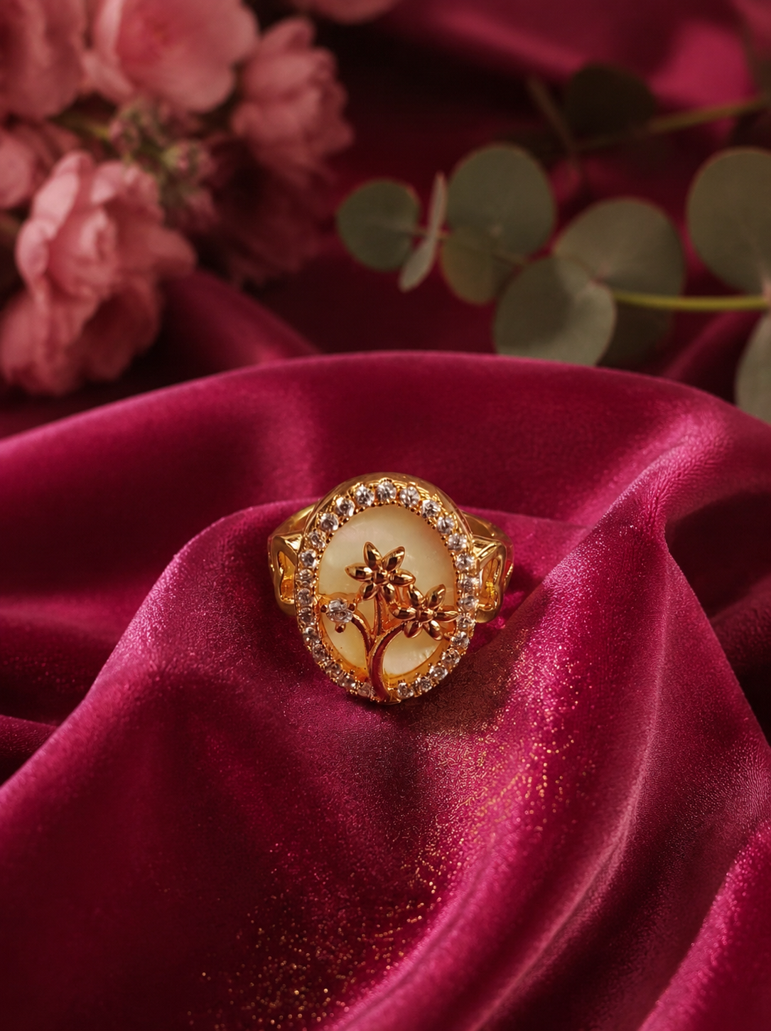 Cocktail Adjustable Ring