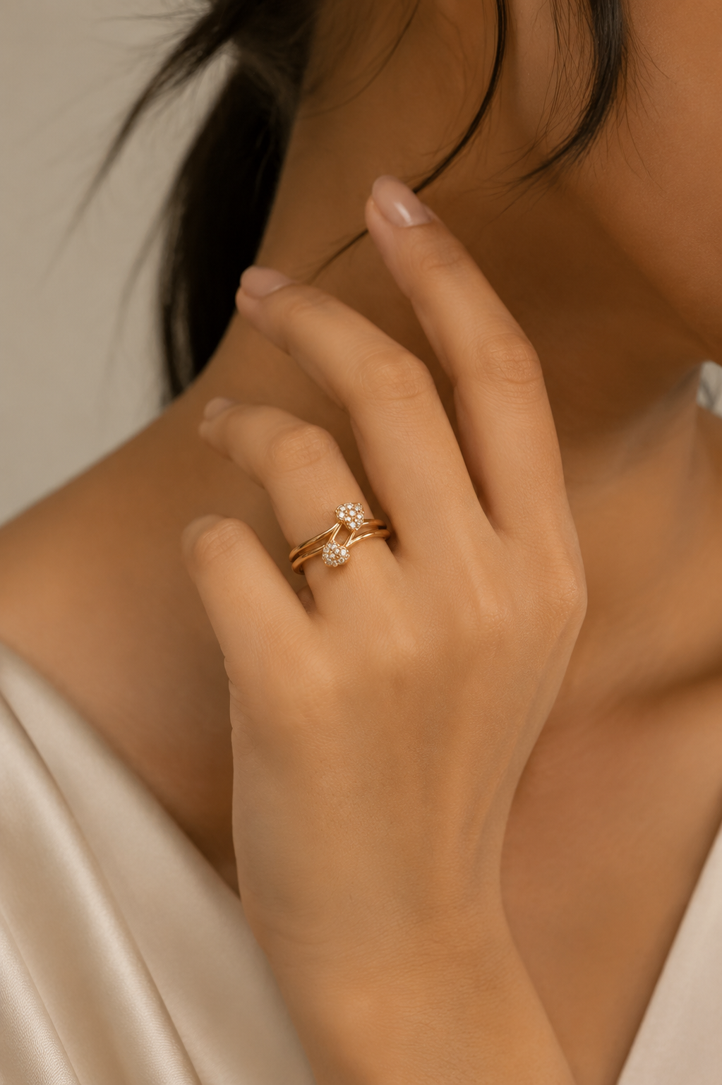 Leora Adjustable Ring