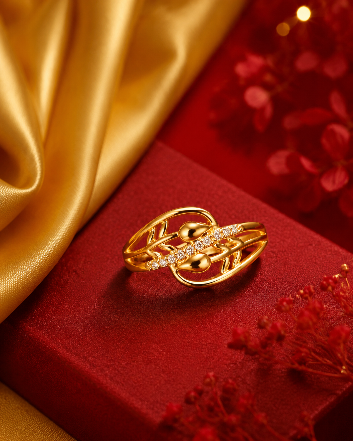 Leaflet Adjustable Ring