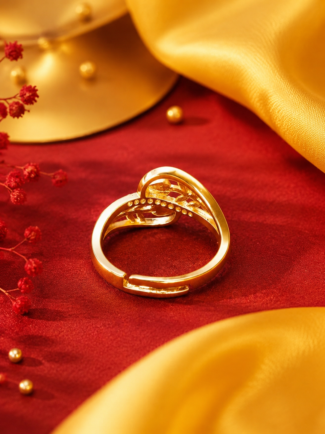 Leaflet Adjustable Ring