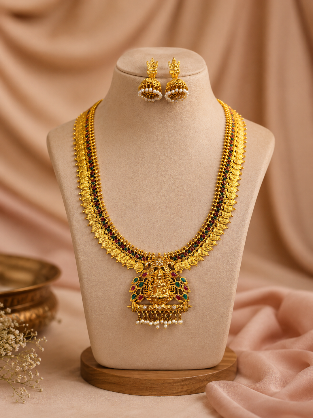 Padmashree Temple Necklace set