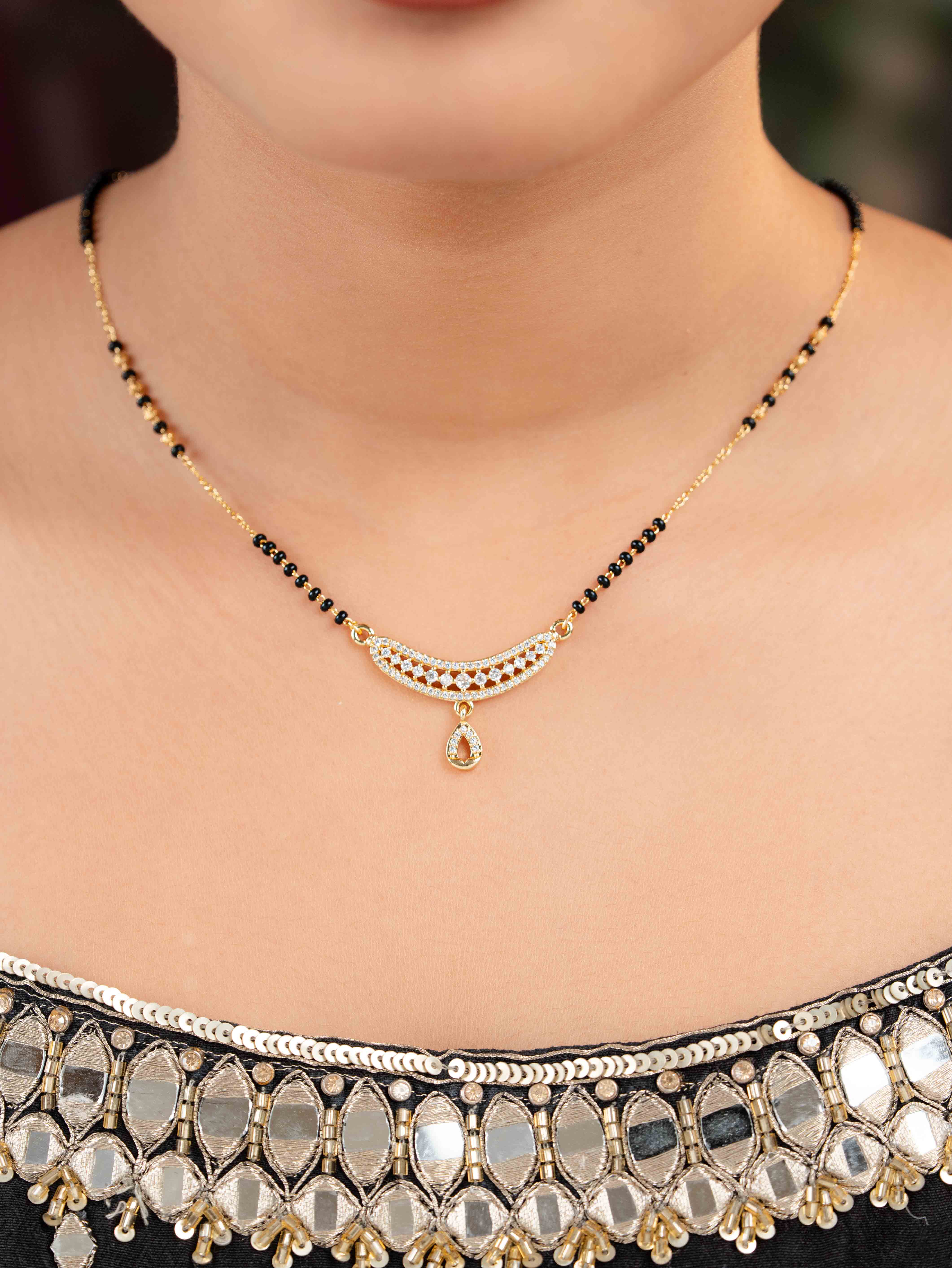 Kimaya Mangalsutra with Earrings