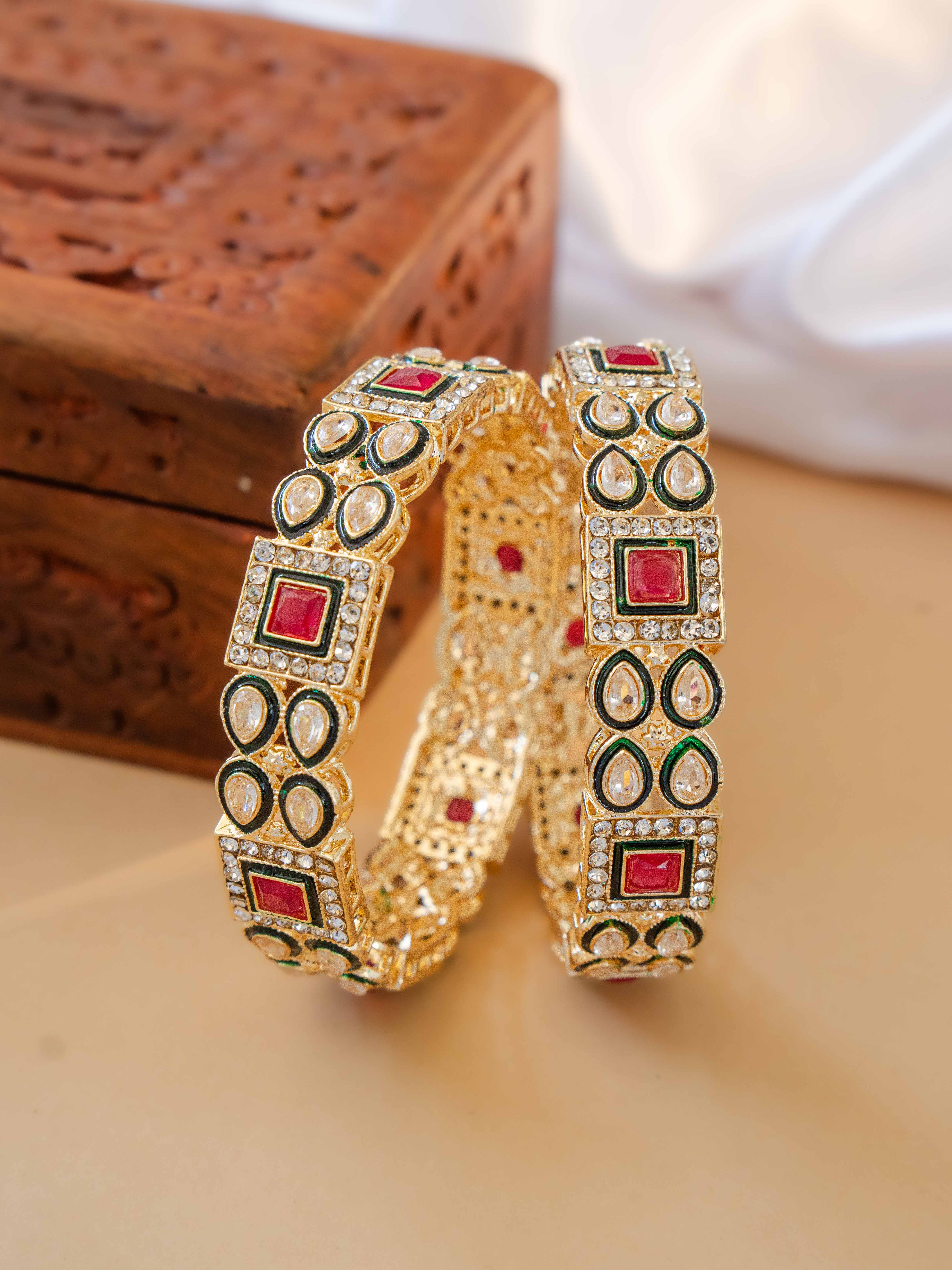 Ruhira Festive Bangles ( Set Of 2 )
