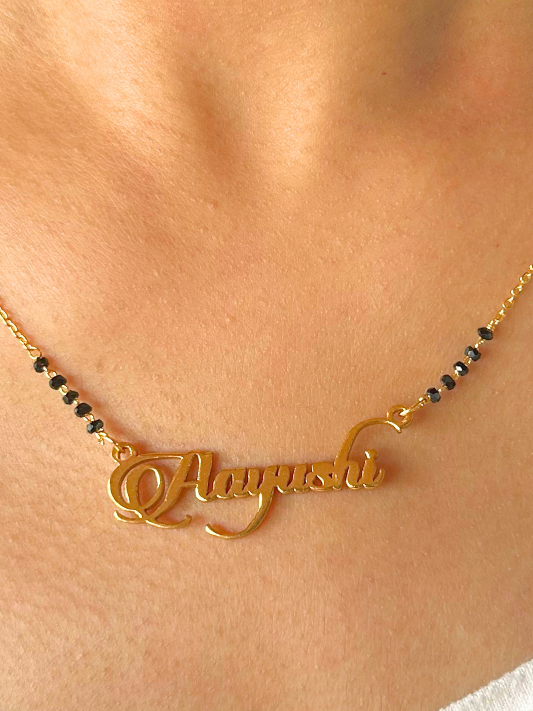 Elite Name Mangalsutra Buy Online - Zeraki Jewels