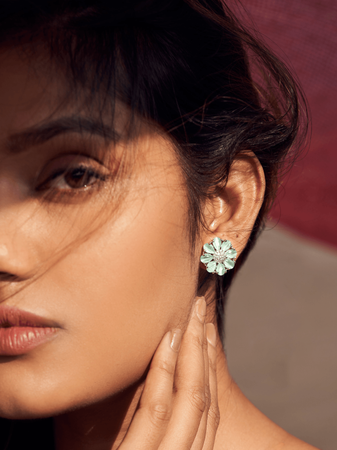 Floral Petal Studs - Zerakijewels