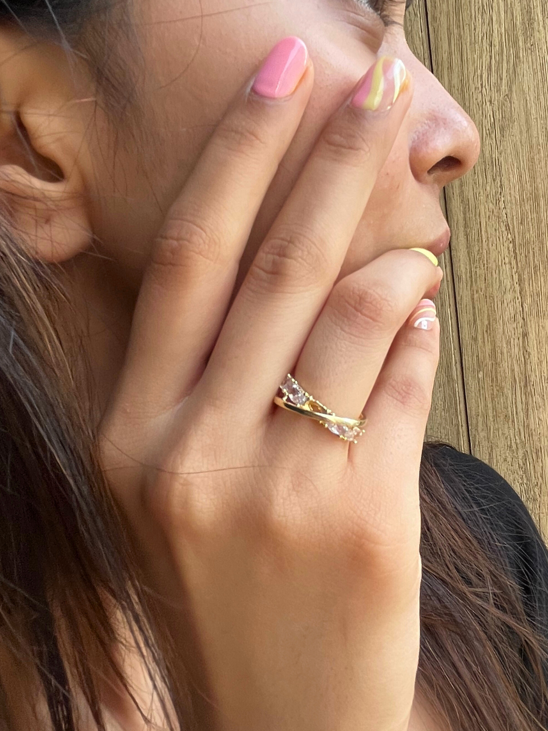 Galactic Sparkle Adjustable Ring - Zeraki Jewels