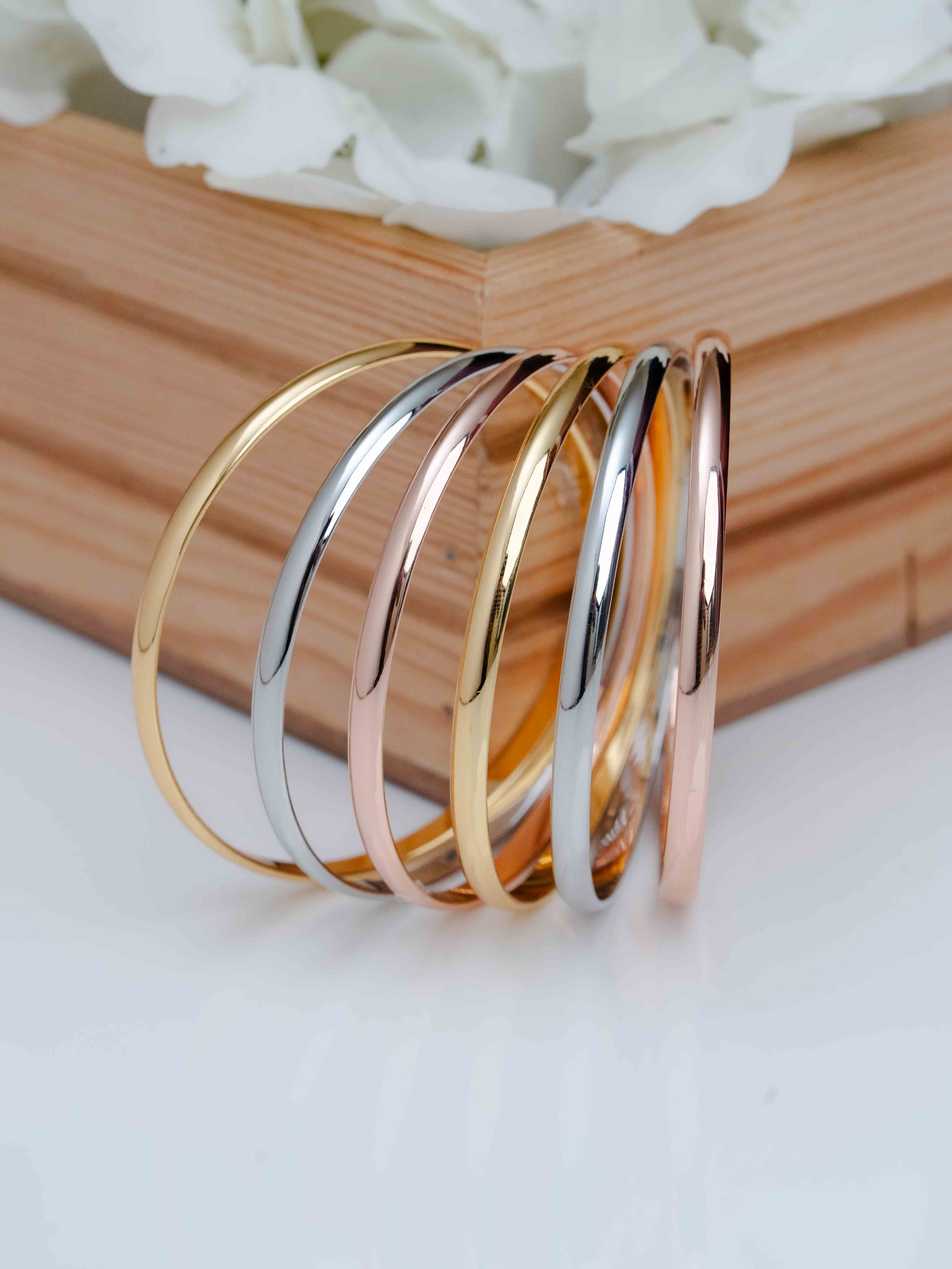 Heli Bangle. ( Set of 6 )