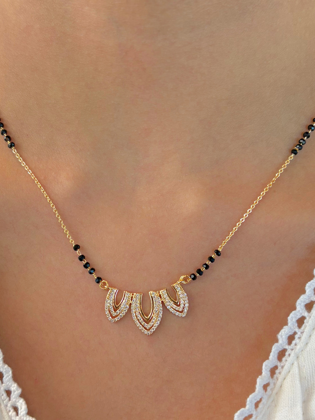 Alisha Mangalsutra Gold