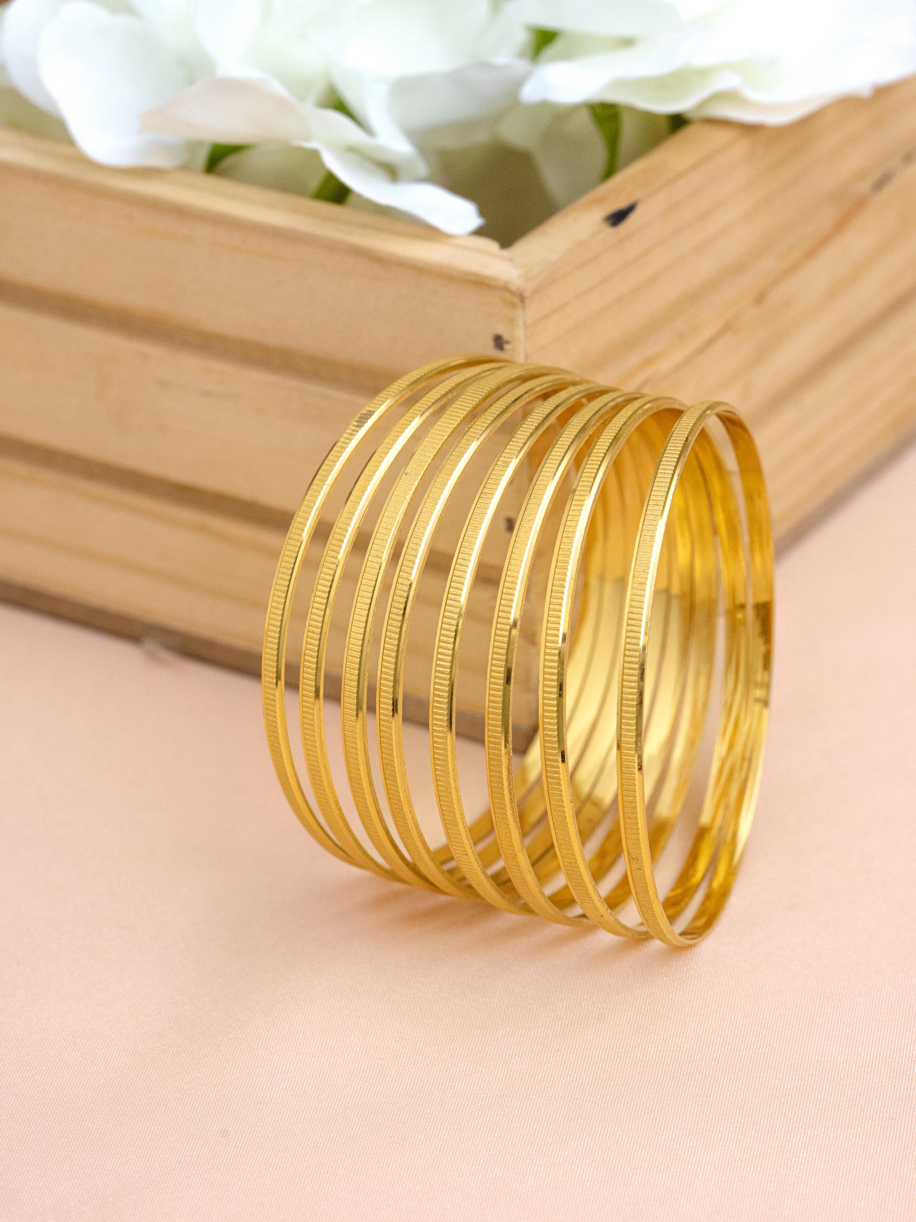Latika Bangle. (Set of 8)