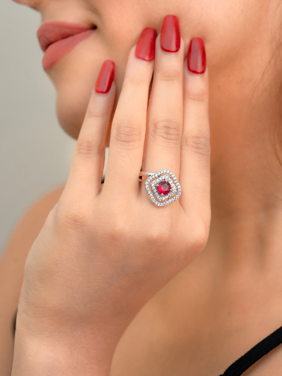Leher Adjustable Ring