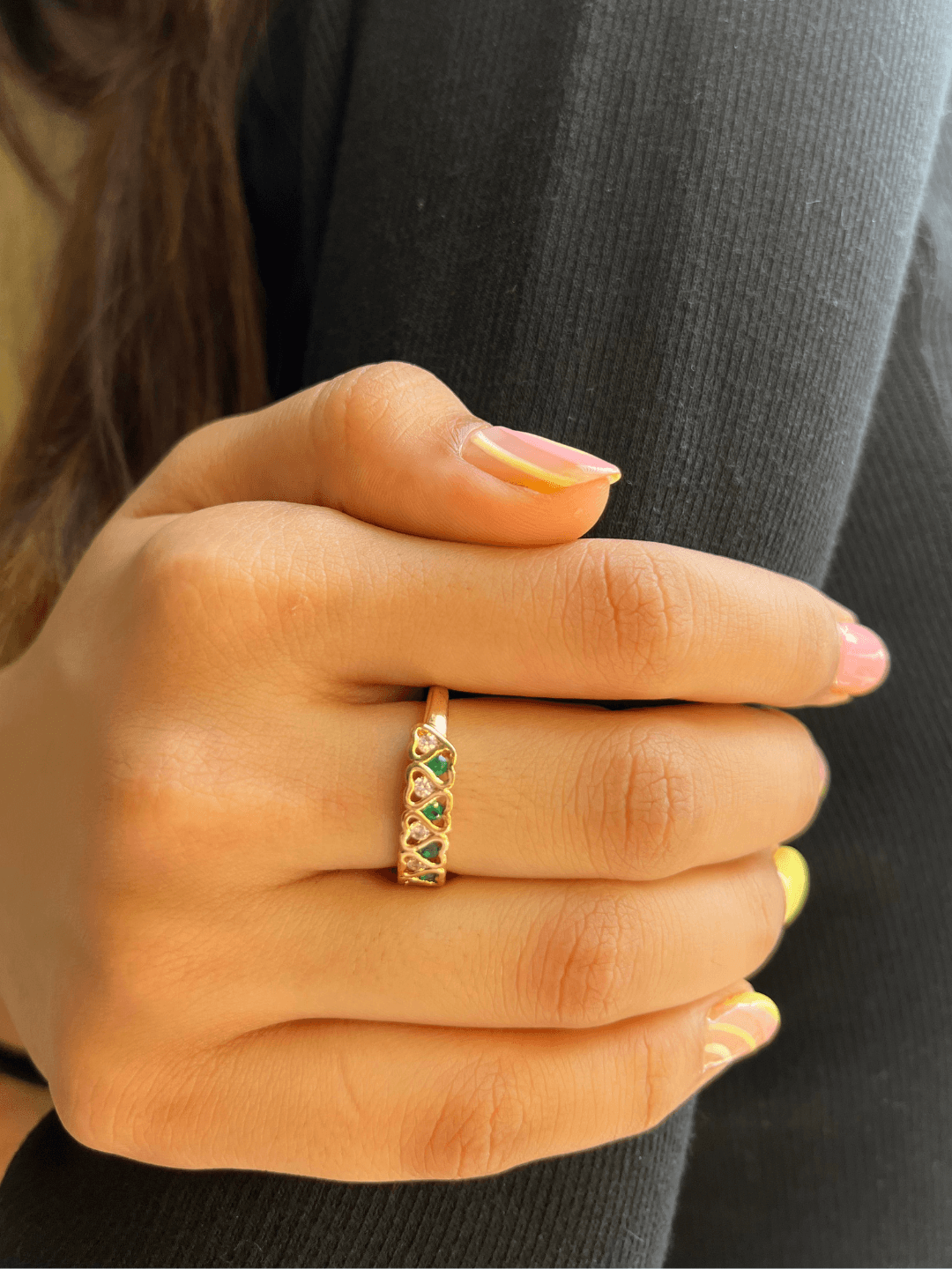 Love's Garden Adjustable Ring - Zerakijewels