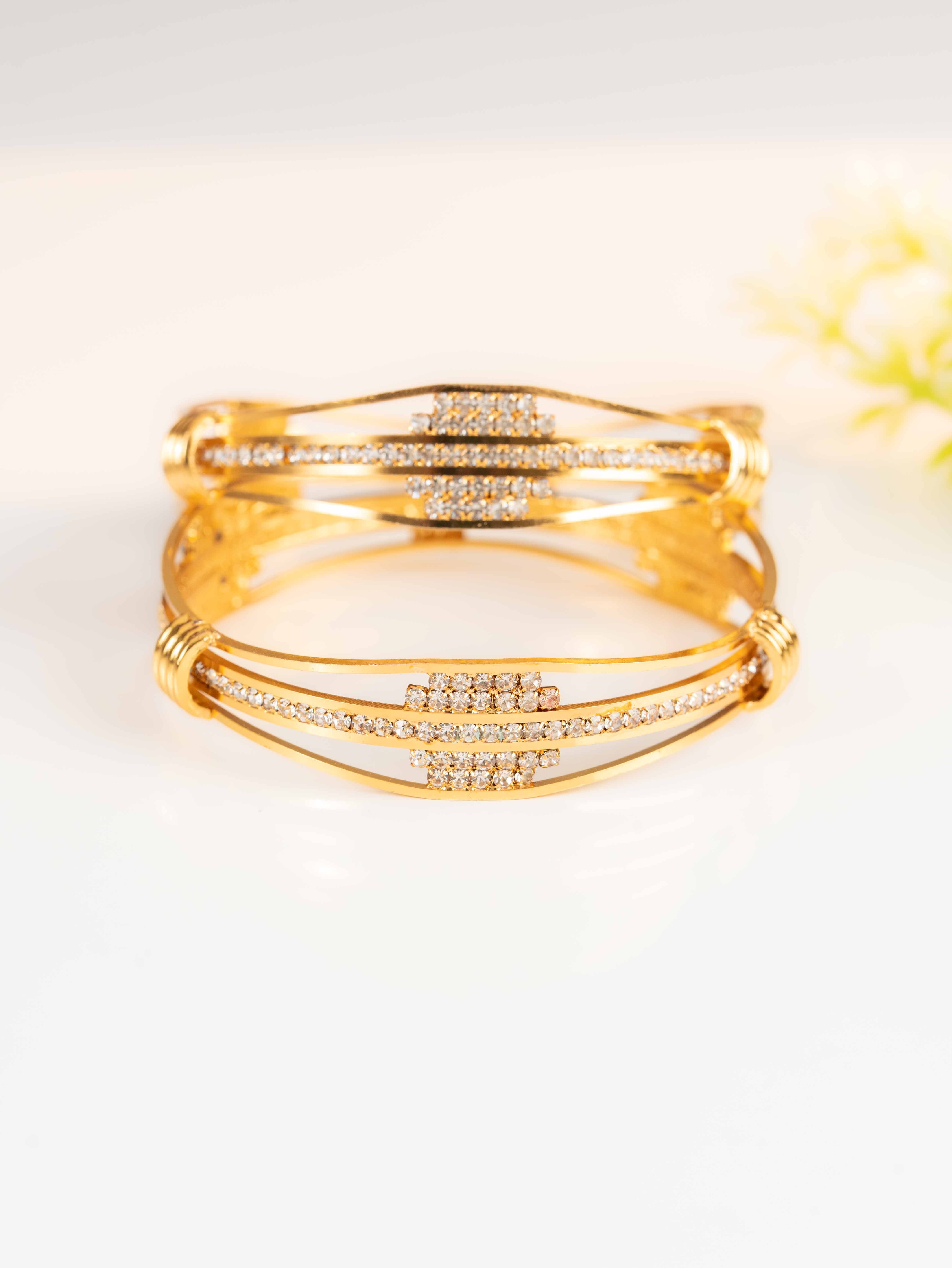 Shehnaz Designer Bangle ( Set of 2 )