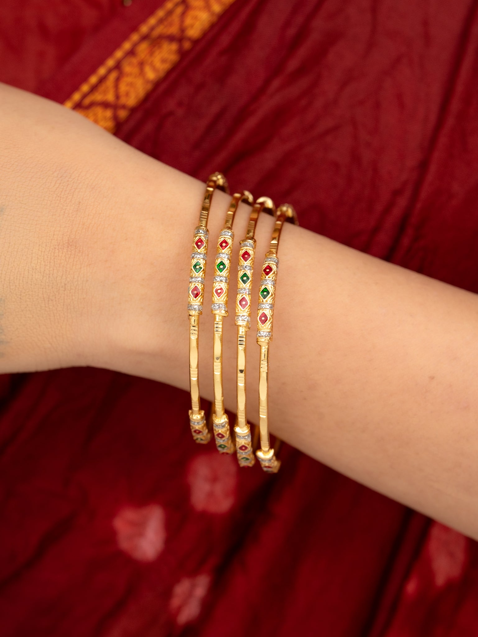 Aadhya Bangle (Set Of 4 )