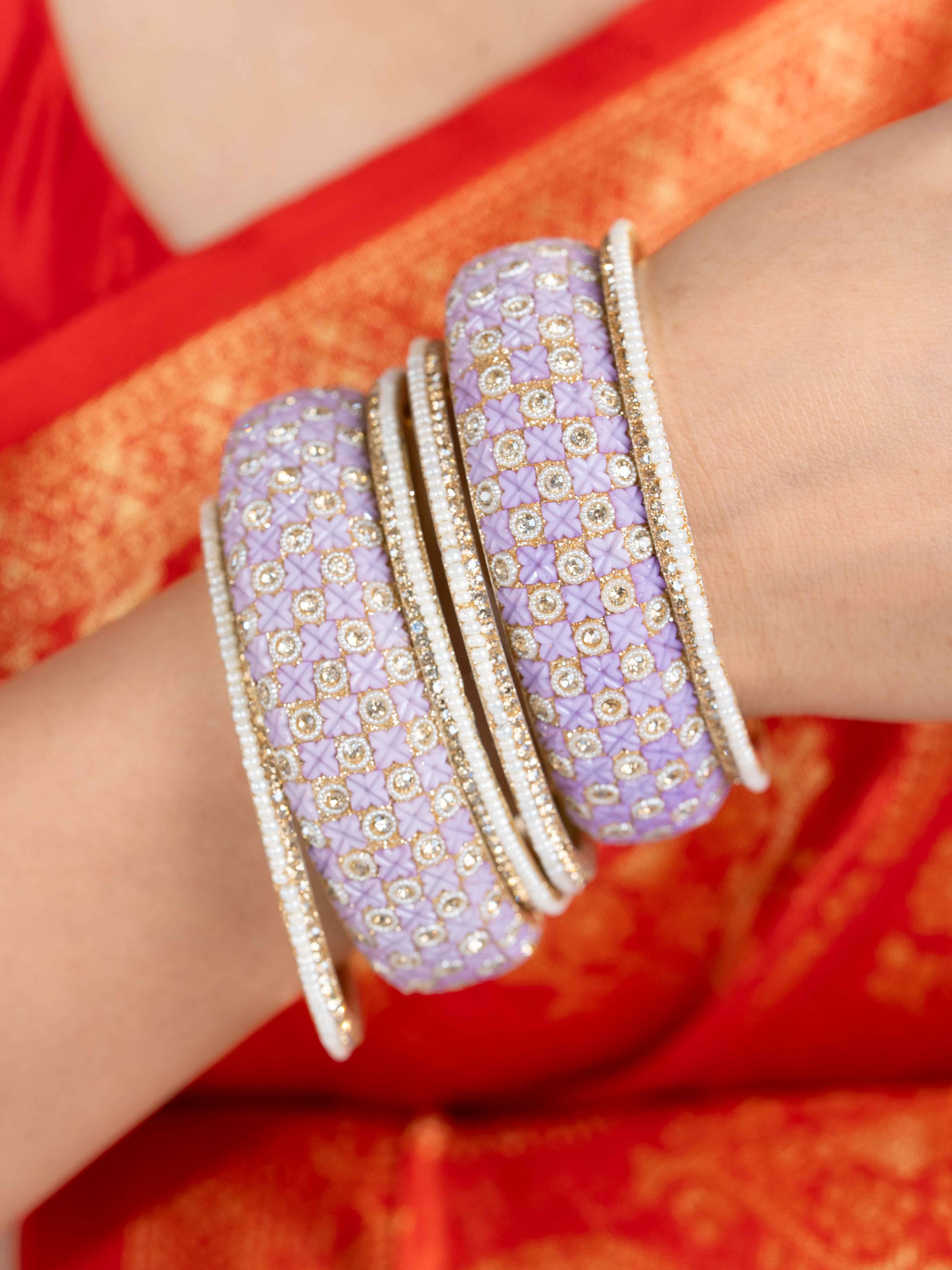 Noorvati Festive Bangles ( Set Of 6)